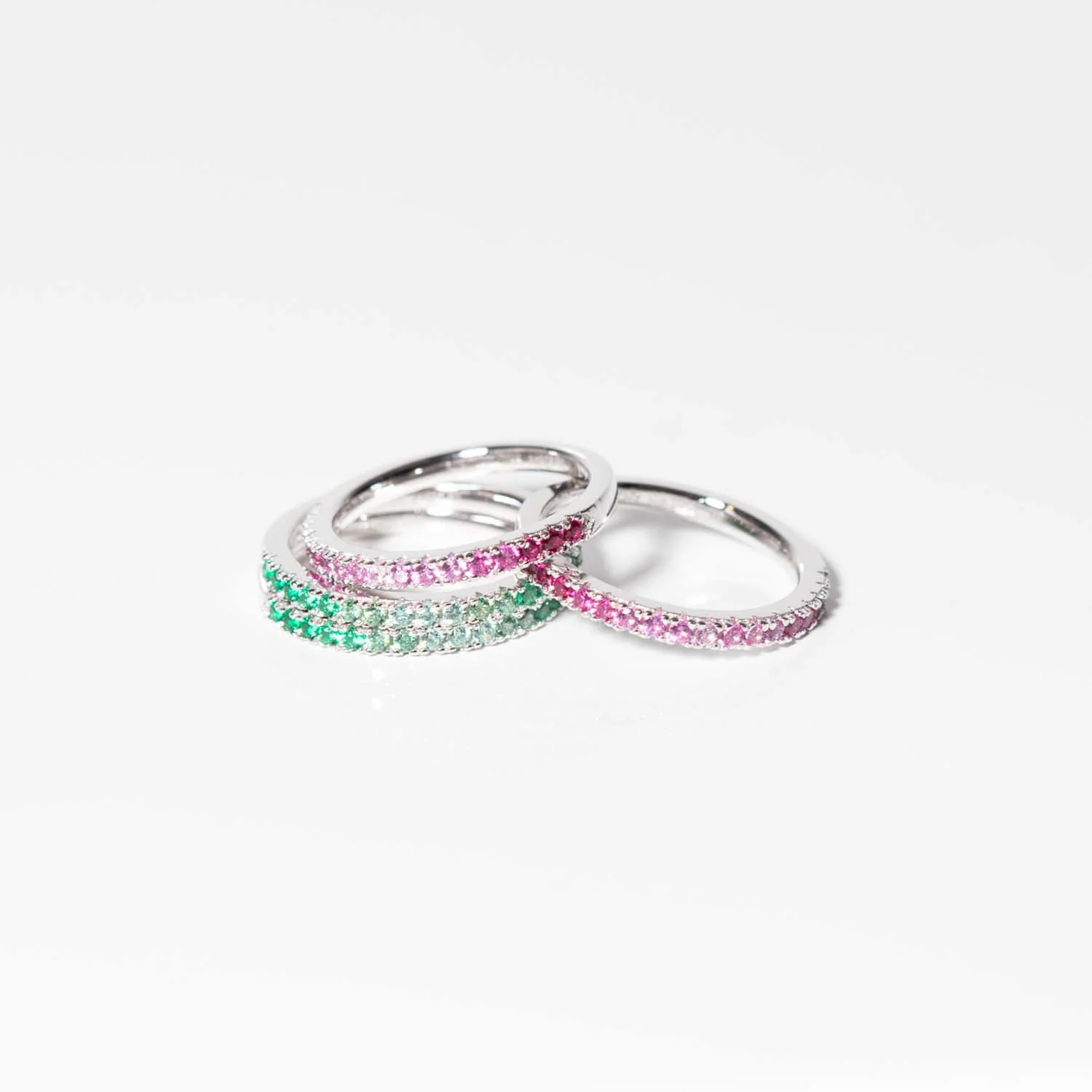 Sif Jakobs - Ellera ring, grøn - Sølv - Image 4
