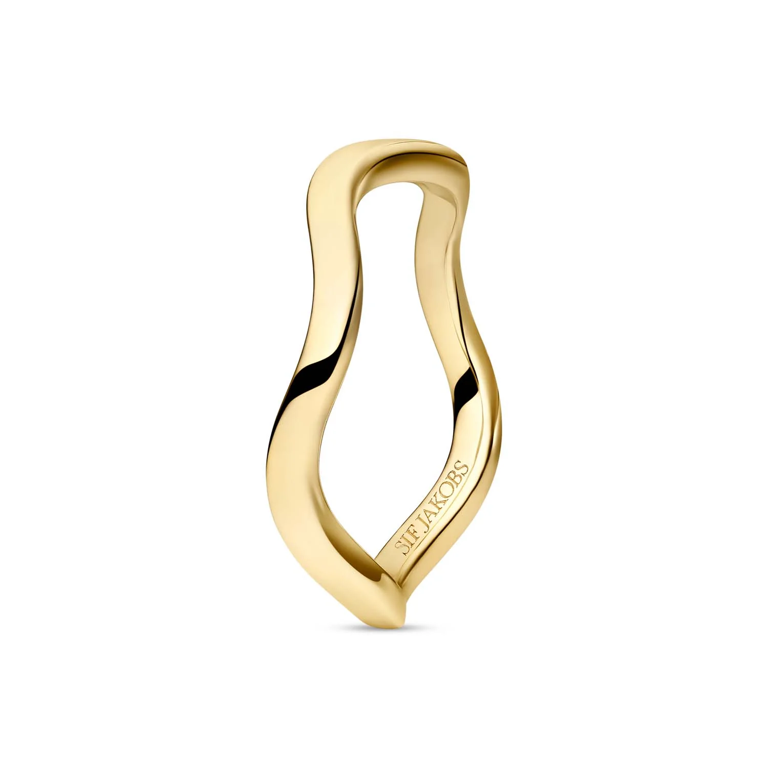 Sif Jakobs - Ellera Waves Pianura ring - Forgyldt sølv - Image 3