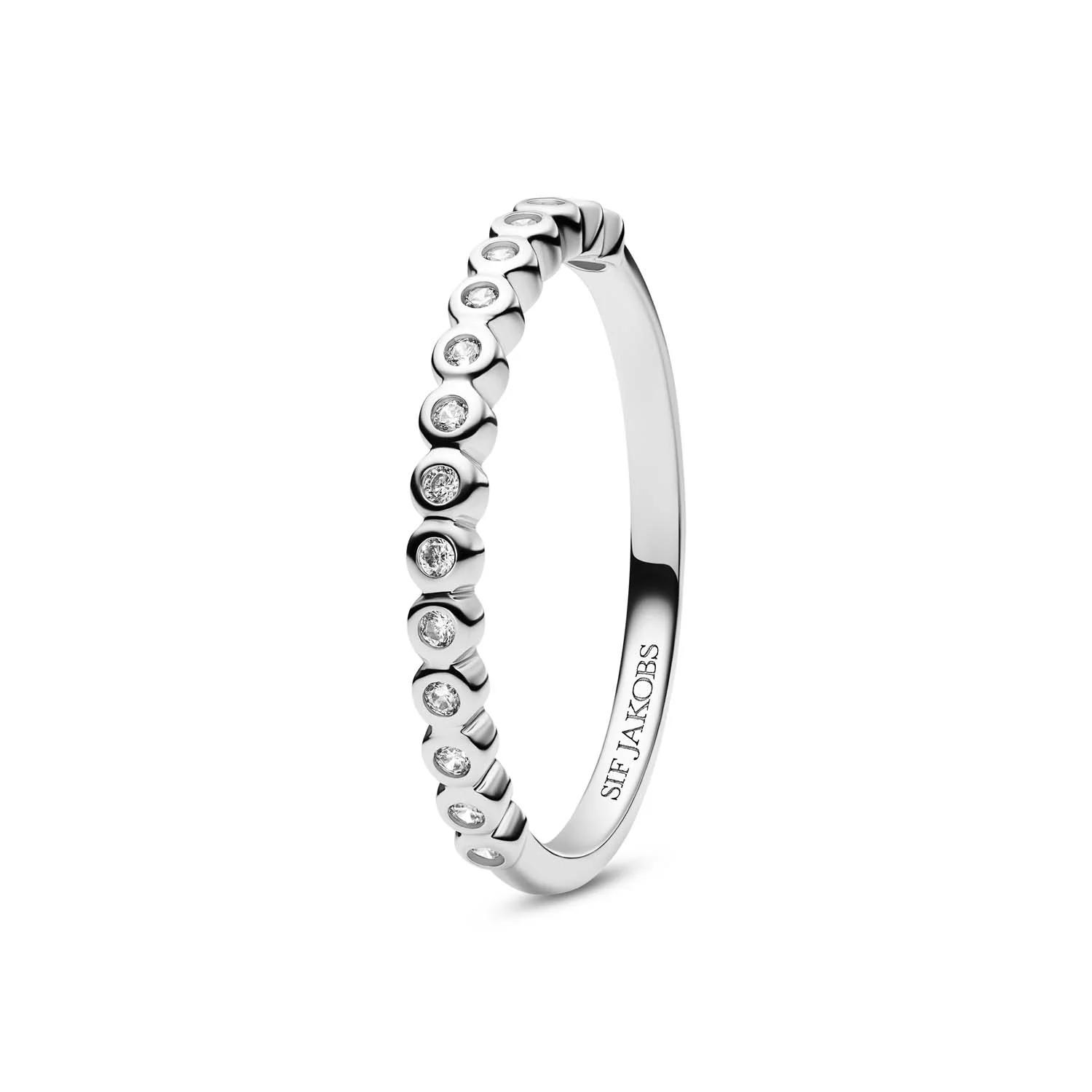 Sif Jakobs - Sarzana ring, zirkonia - Sølv