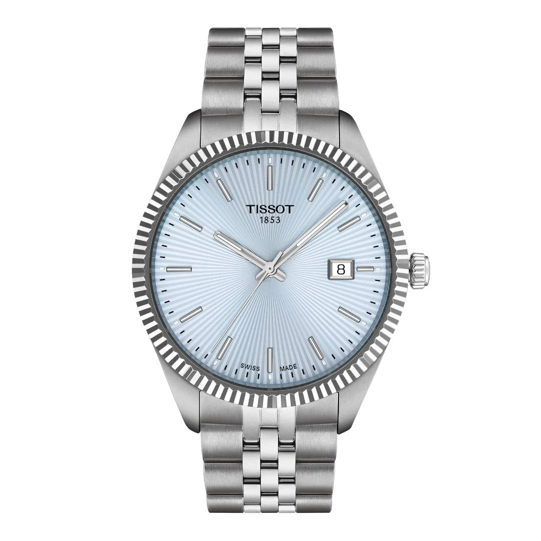 Tissot - Ballade m. lyseblå urskive, 40 mm - T1564101135100