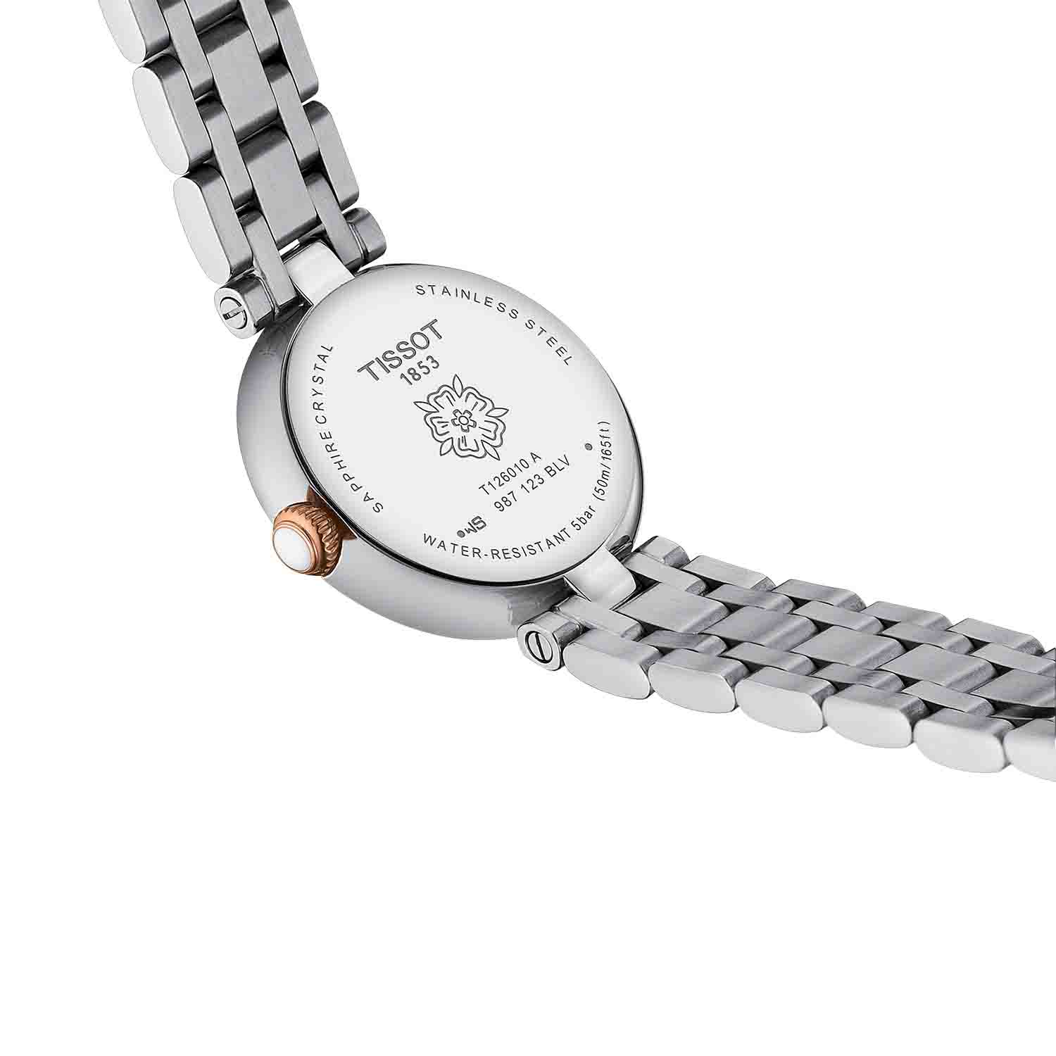 Tissot - Bellissima Small Lady rosa bicolor, 26mm - T1260102201301 - Image 6