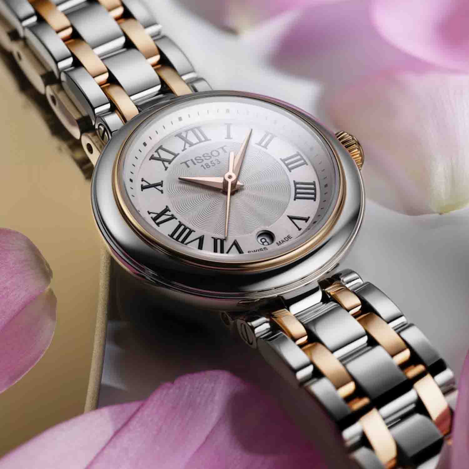 Tissot - Bellissima Small Lady rosa bicolor, 26mm - T1260102201301 - Image 7