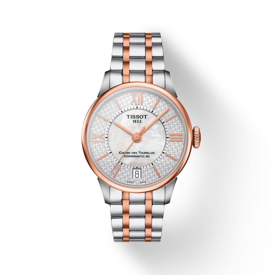 Tissot - Chemin des Tourelles Powermatic 80 Helvetic Pride Dameur - T0992072211801