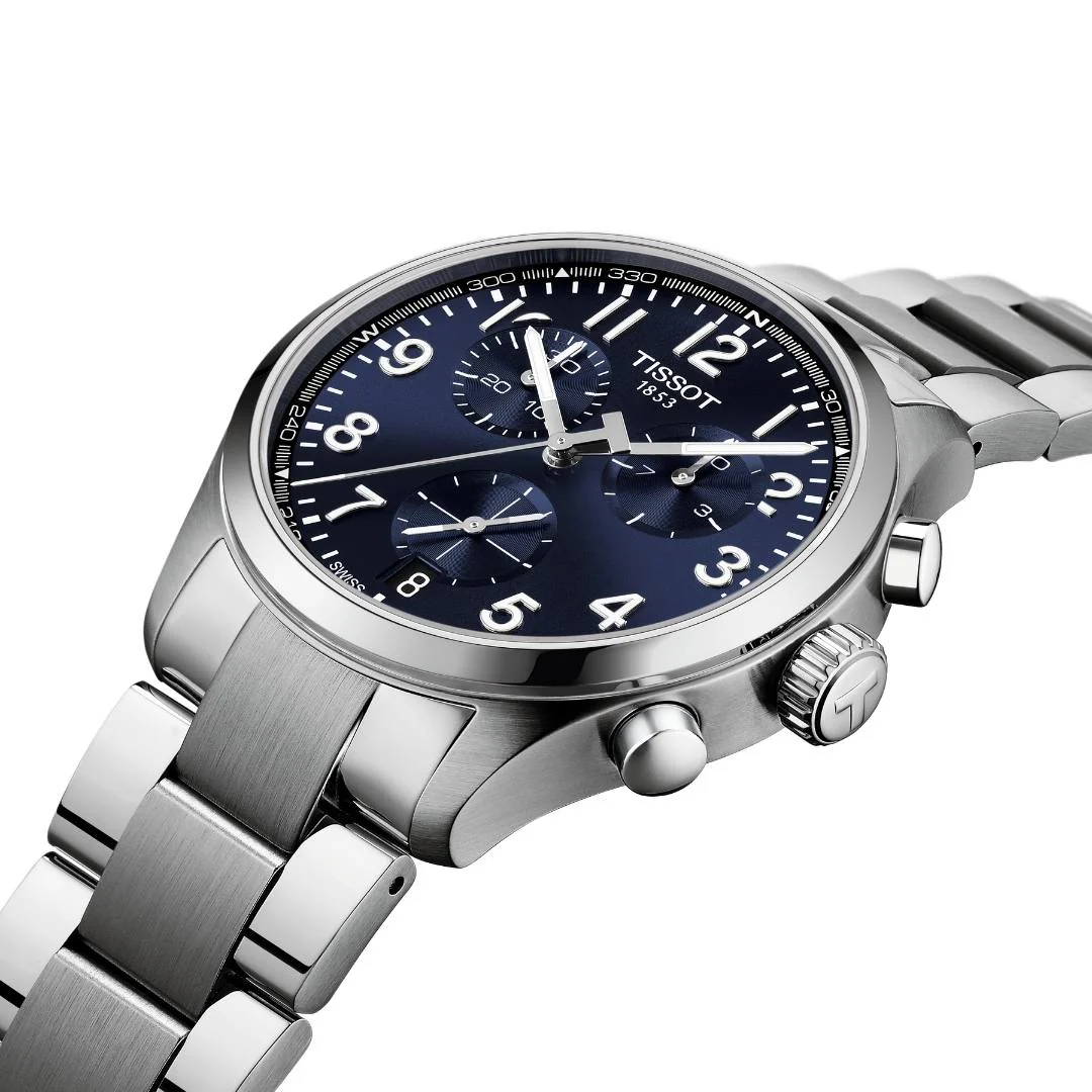 Tissot - Chrono L m. blå urskive, 42 mm - T1164171104200 - Image 3
