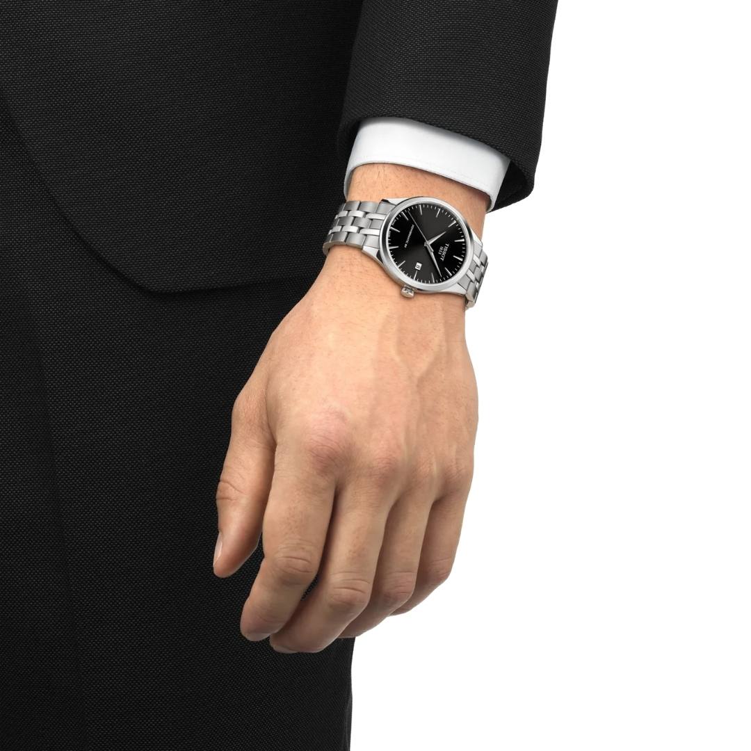 Tissot - Classic Dream m. sort urskive, 40 mm - T1584071105100 - Image 2