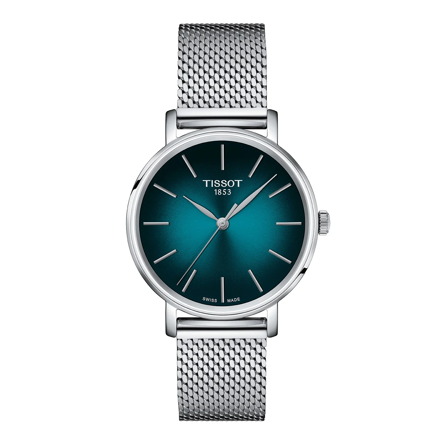 Tissot - Everytime Desire ur blå, 34mm - T1432101109100