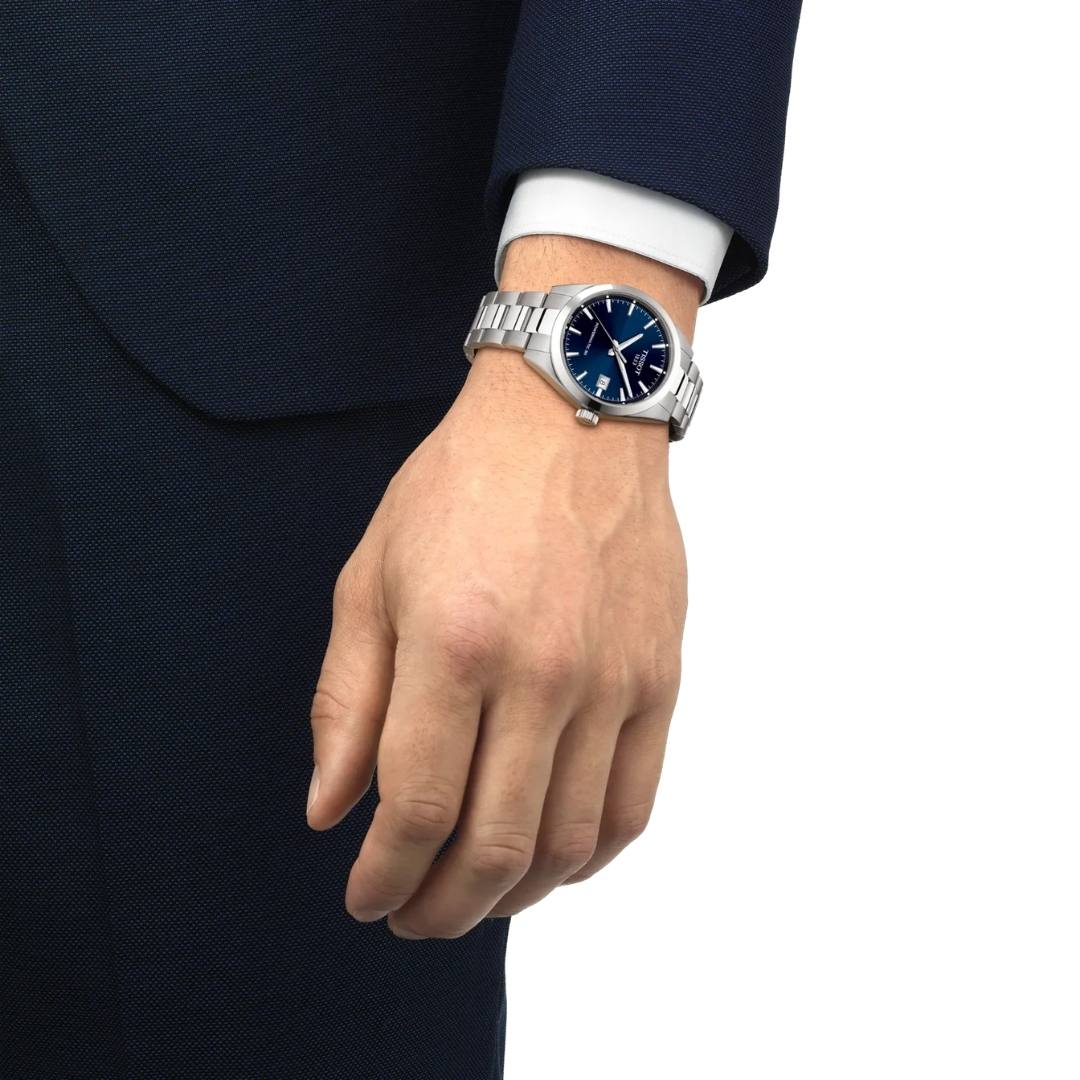 Tissot - Gentleman m. blå urskive, 38 mm - T1658071104100 - Image 2