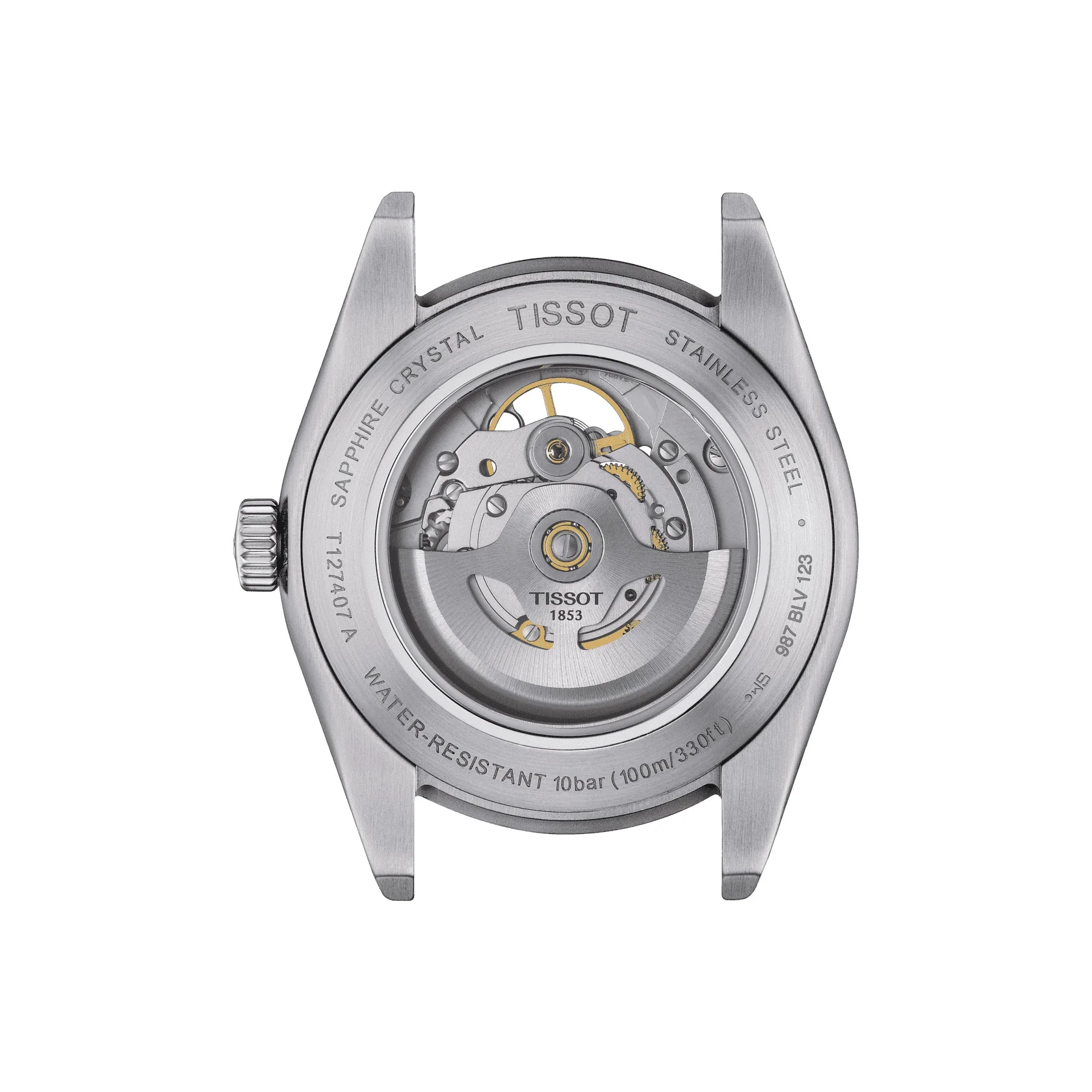 Tissot - Gentleman PM8 Open Heart, 40 mm blå skive - T1274071104101 - Image 2