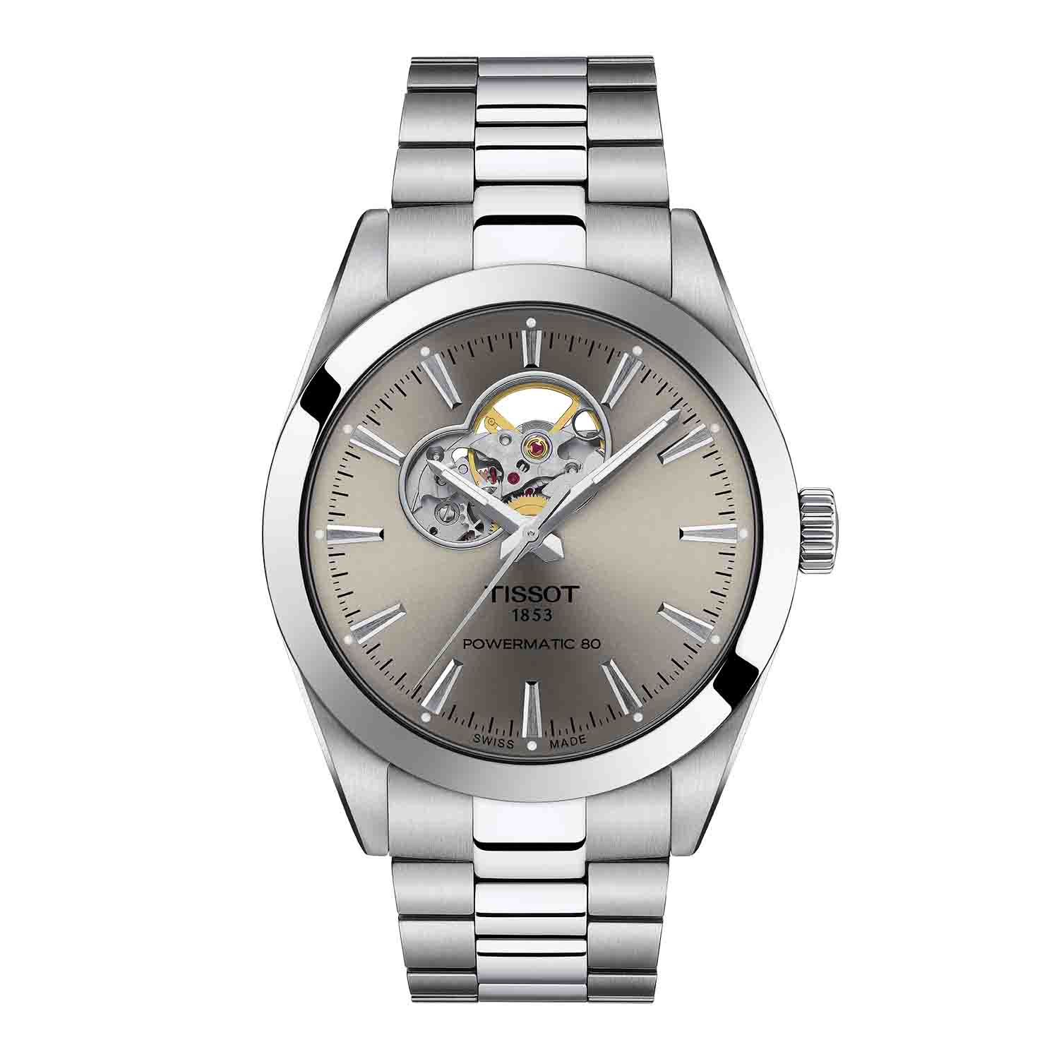 Tissot - Gentleman Powermatic 80 Open Heart, 40mm - T1274071108100