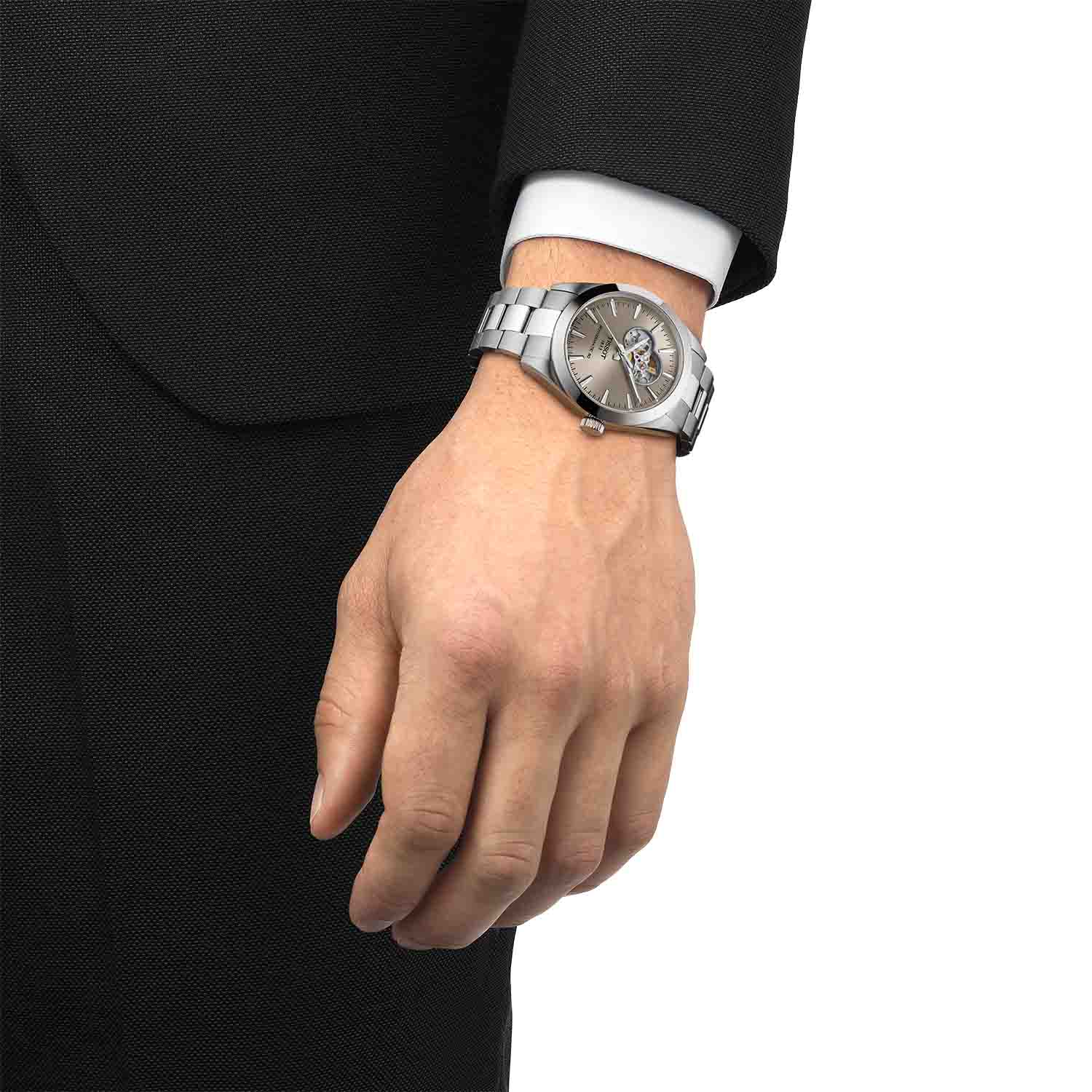 Tissot - Gentleman Powermatic 80 Open Heart, 40mm - T1274071108100 - Image 2