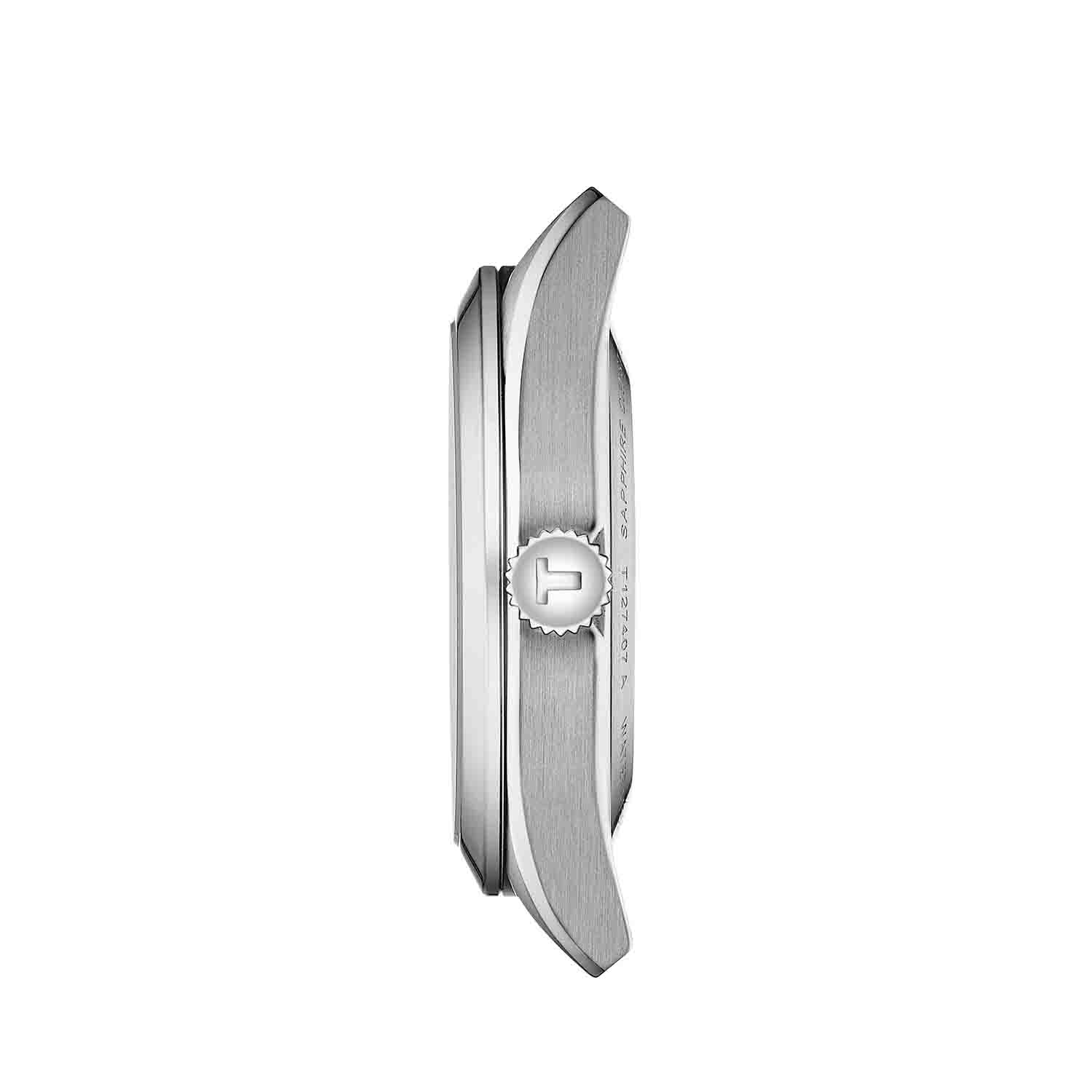 Tissot - Gentleman Powermatic 80 Silicium blå, 40mm - T1274071135100 - Image 4