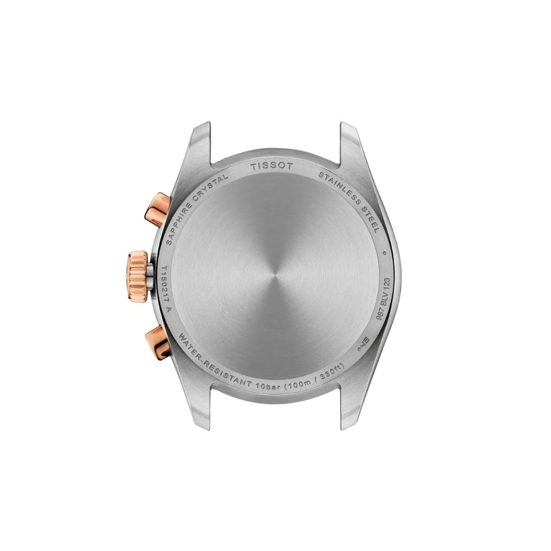 Tissot - PR 100 bicolor m. hvid perlemor urskive, 36 mm - T1502172211100 - Image 3