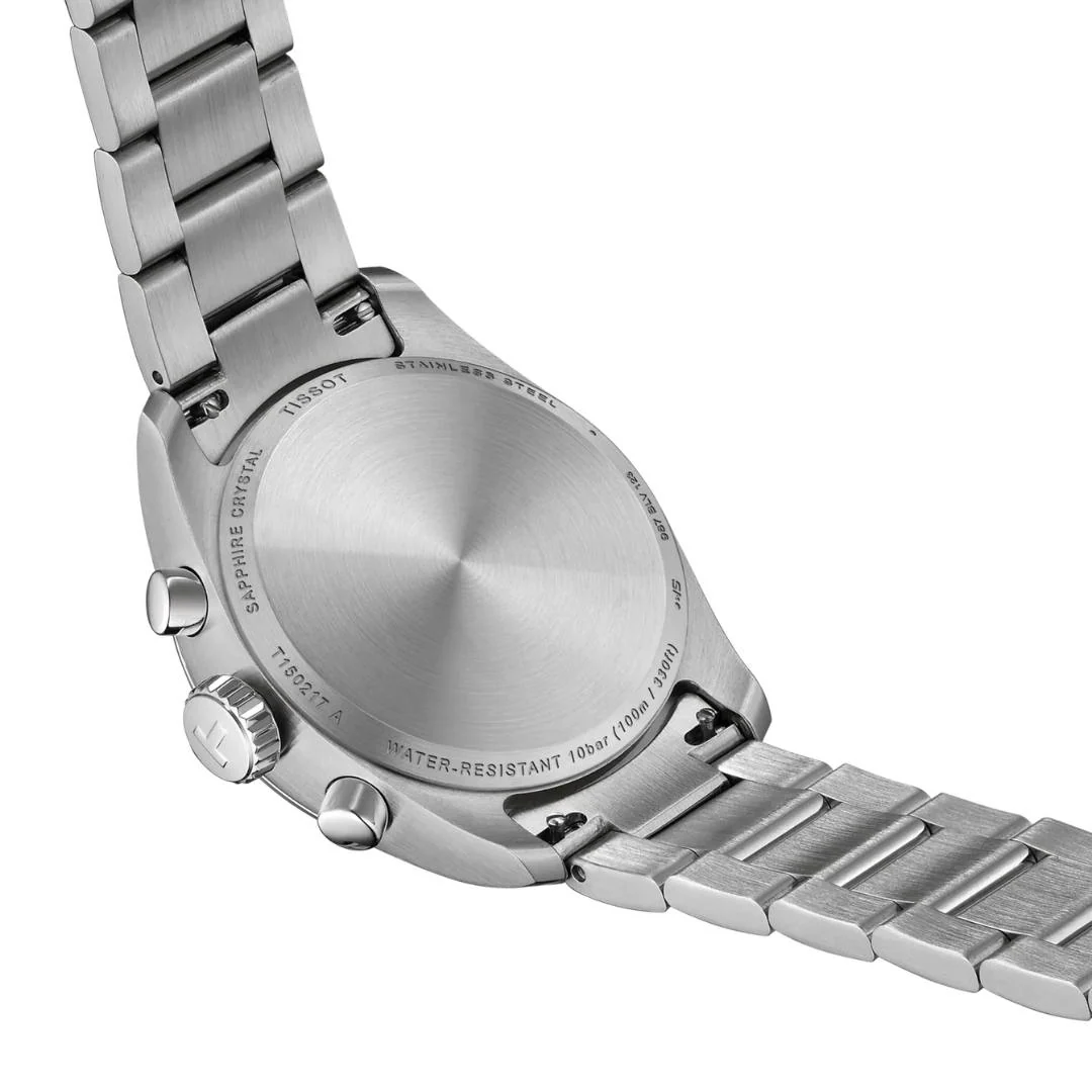 Tissot - PR 100 m. blå perlemor urskive, 36 mm - T1502171113100 - Image 5