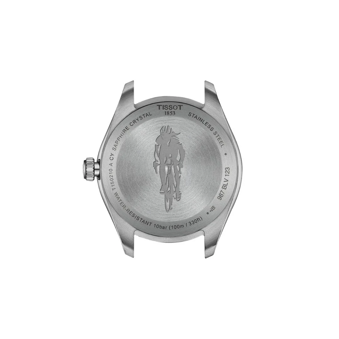 Tissot - PR 100 m. grå urskive, 34 mm - T1502101703700 - Image 4
