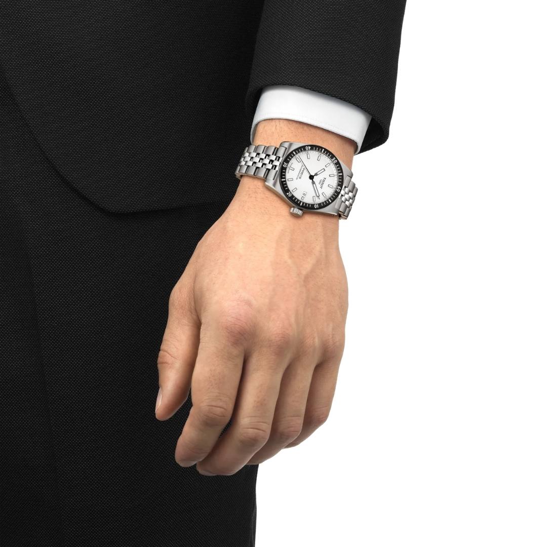 Tissot - PR516 PM80 m. hvid urskive, 38 mm - T1494071103100 - Image 2