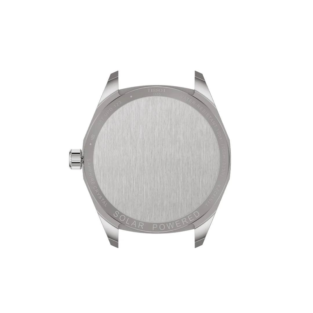 Tissot - PRC 100 Solar m. lyseblå urskive, 39 mm - T1514221135100 - Image 3