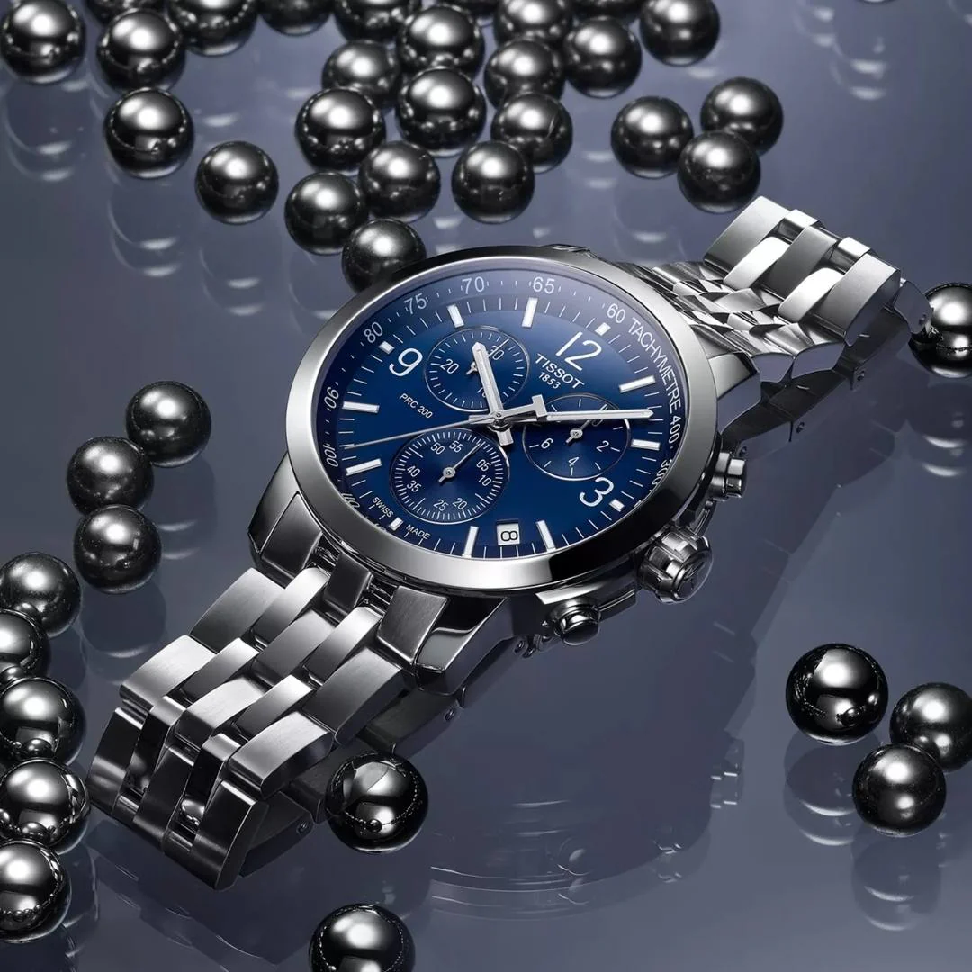Tissot - PRC 200 Chrono m. stållænke, 43 mm - T1144171104700 - Image 2