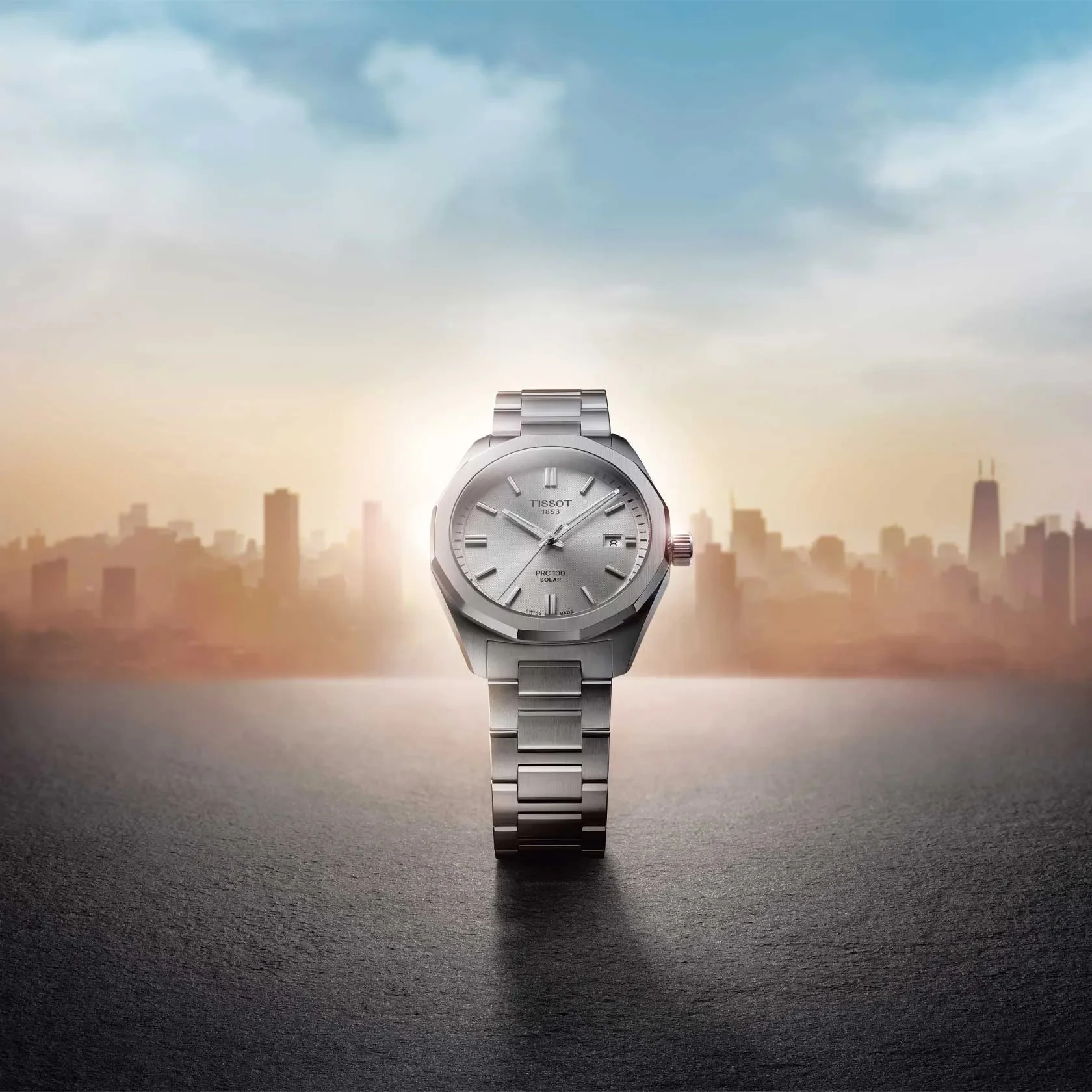 Tissot - PRC 100 Solar Quartz, Ø 34 mm - T1518221103100 - Image 2