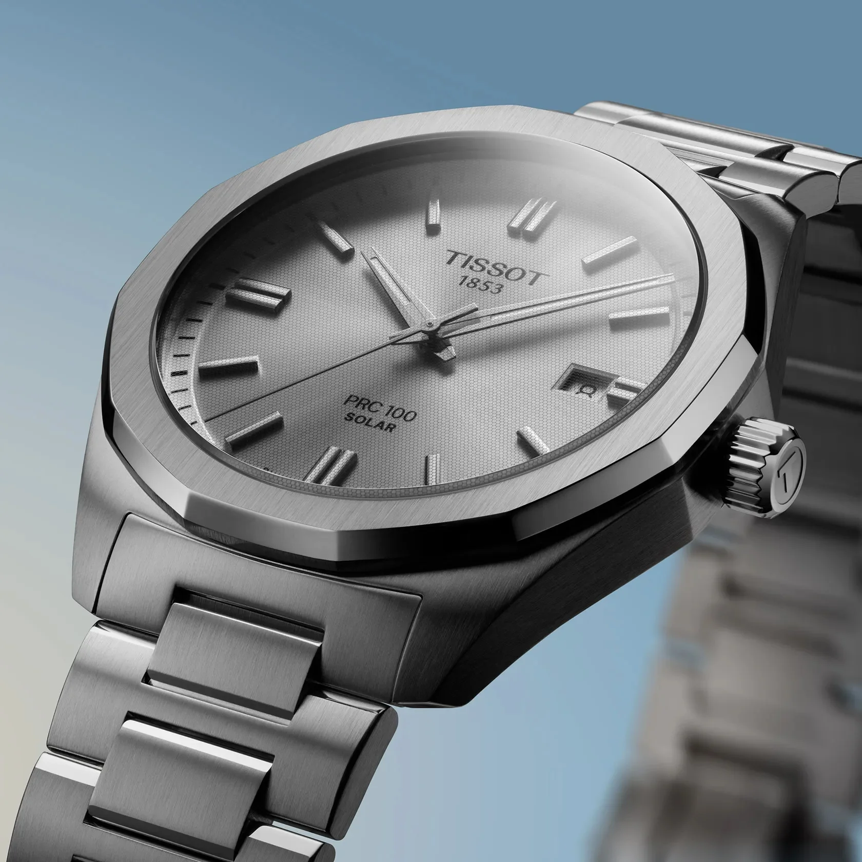 Tissot - PRC 100 Solar Quartz, Ø 34 mm - T1518221103100 - Image 8