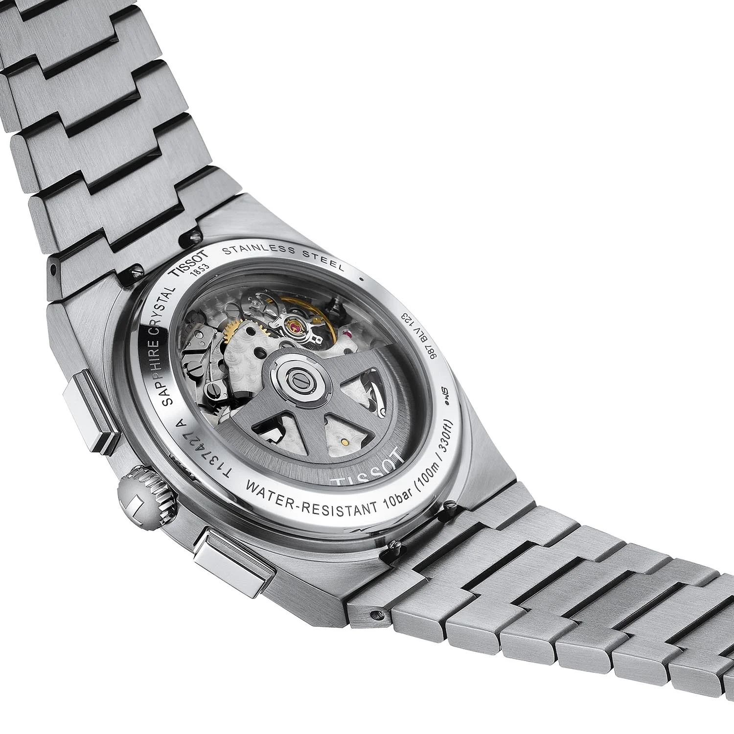 Tissot - PRX Automatic Chronograph ur, 42 mm - T1374271101100 - Image 5