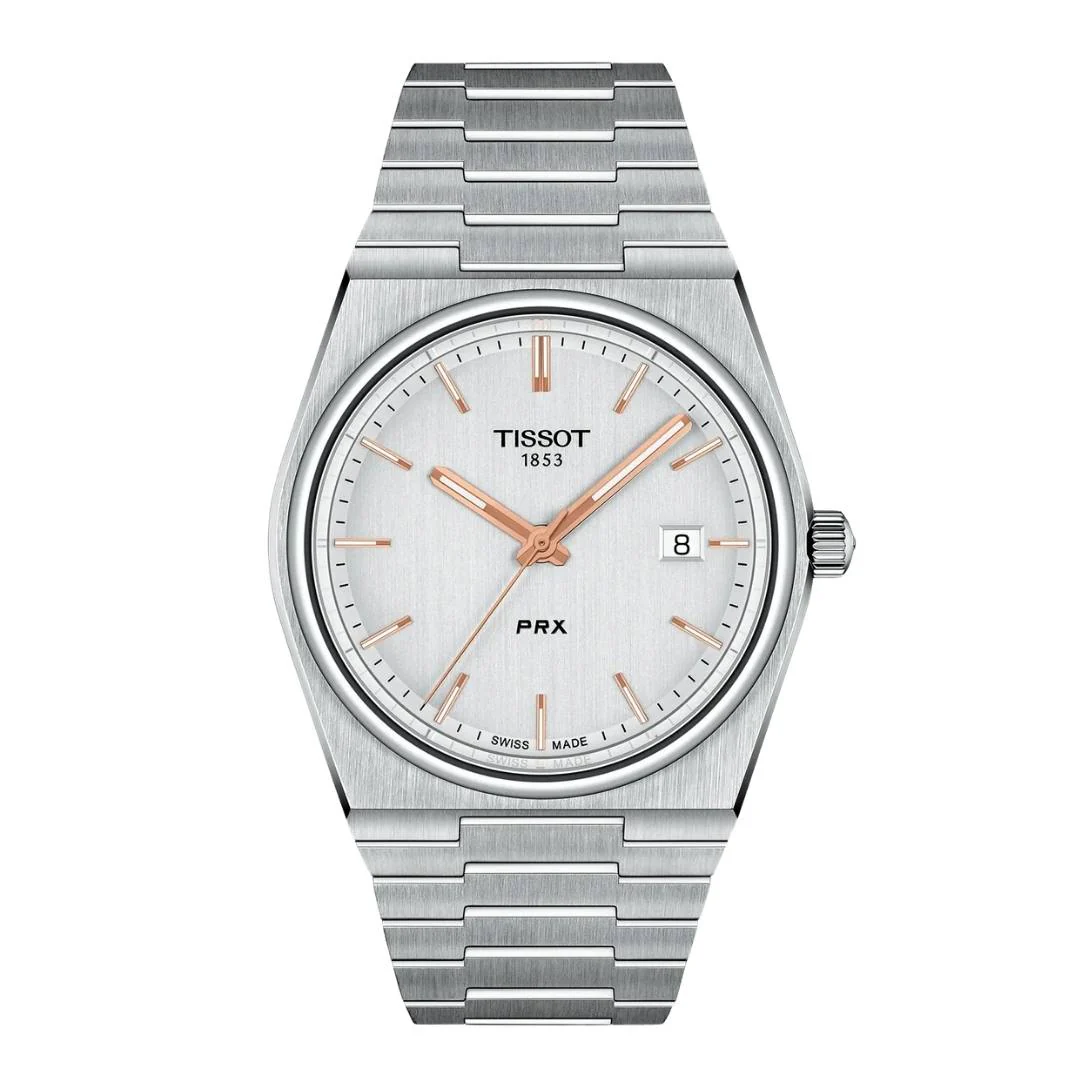 Tissot - PRX herreur m. dato, 40 mm - T1374101103100