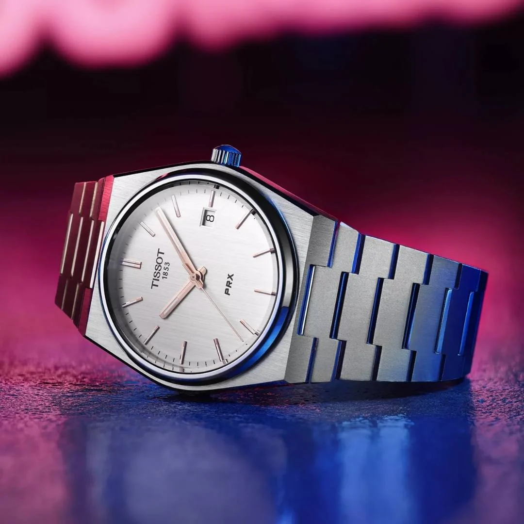 Tissot - PRX herreur m. dato, 40 mm - T1374101103100 - Image 3