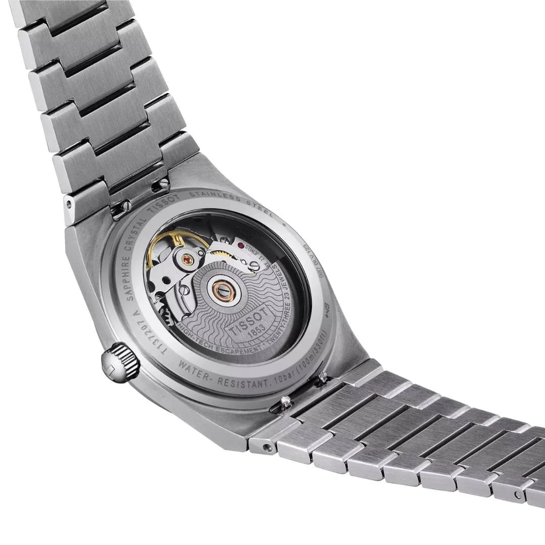 Tissot - PRX m. grøn urskive, 35 mm - T1372071109100 - Image 4