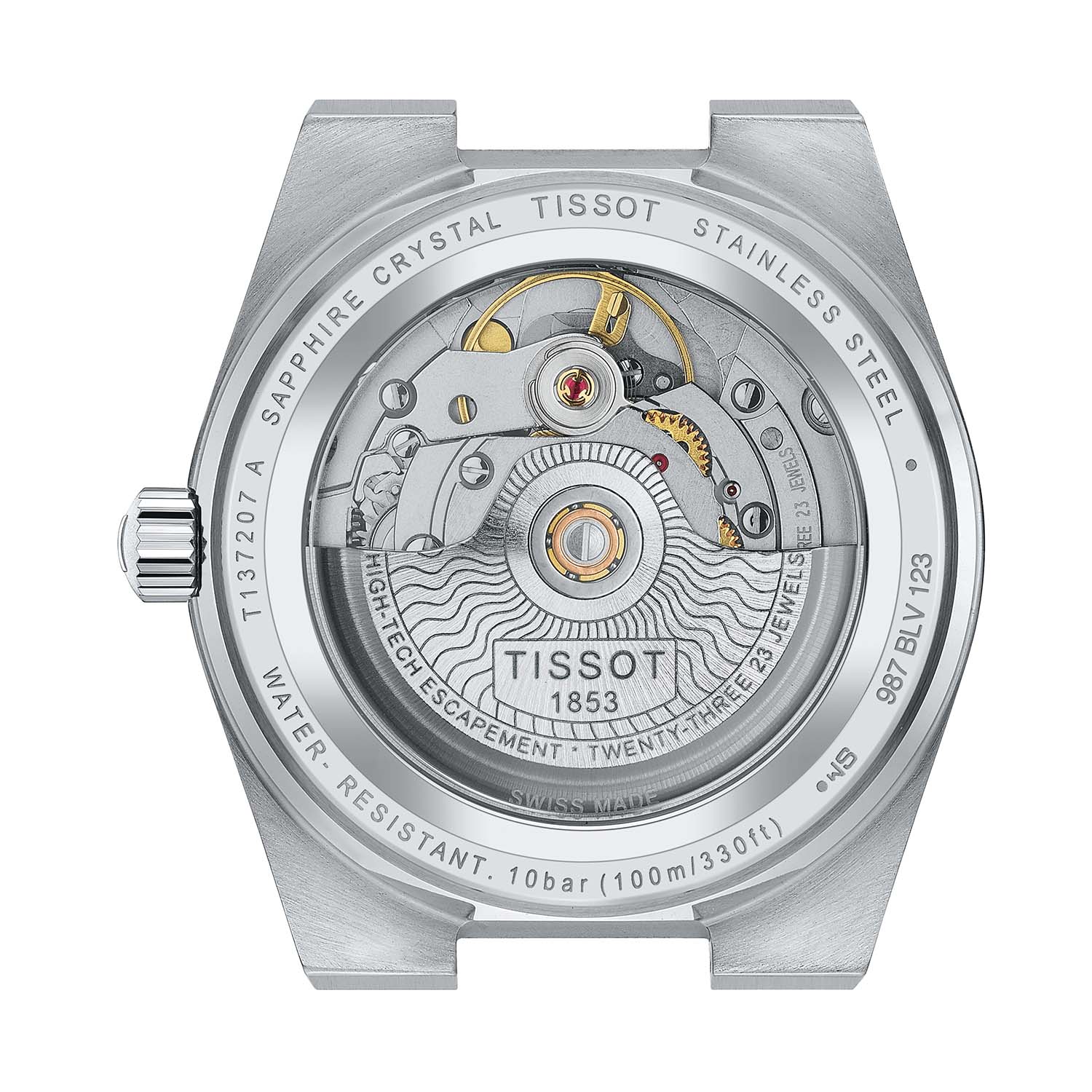 Tissot - PRX Powermatic 80 blå ur, 35mm - T1372071104100 - Image 3