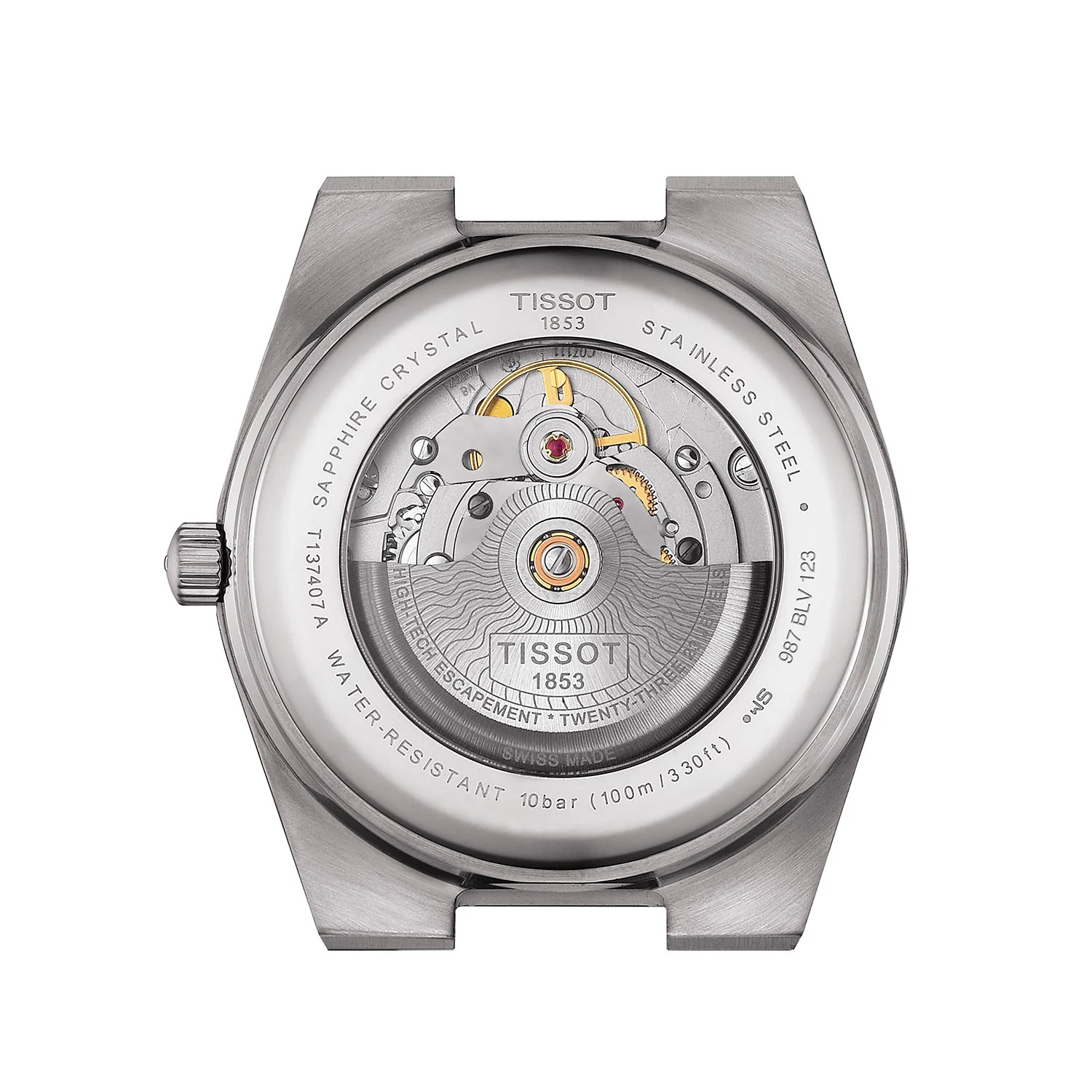 Tissot - PRX Powermatic 80 ur, 40 mm - T1374071109100 - Image 3