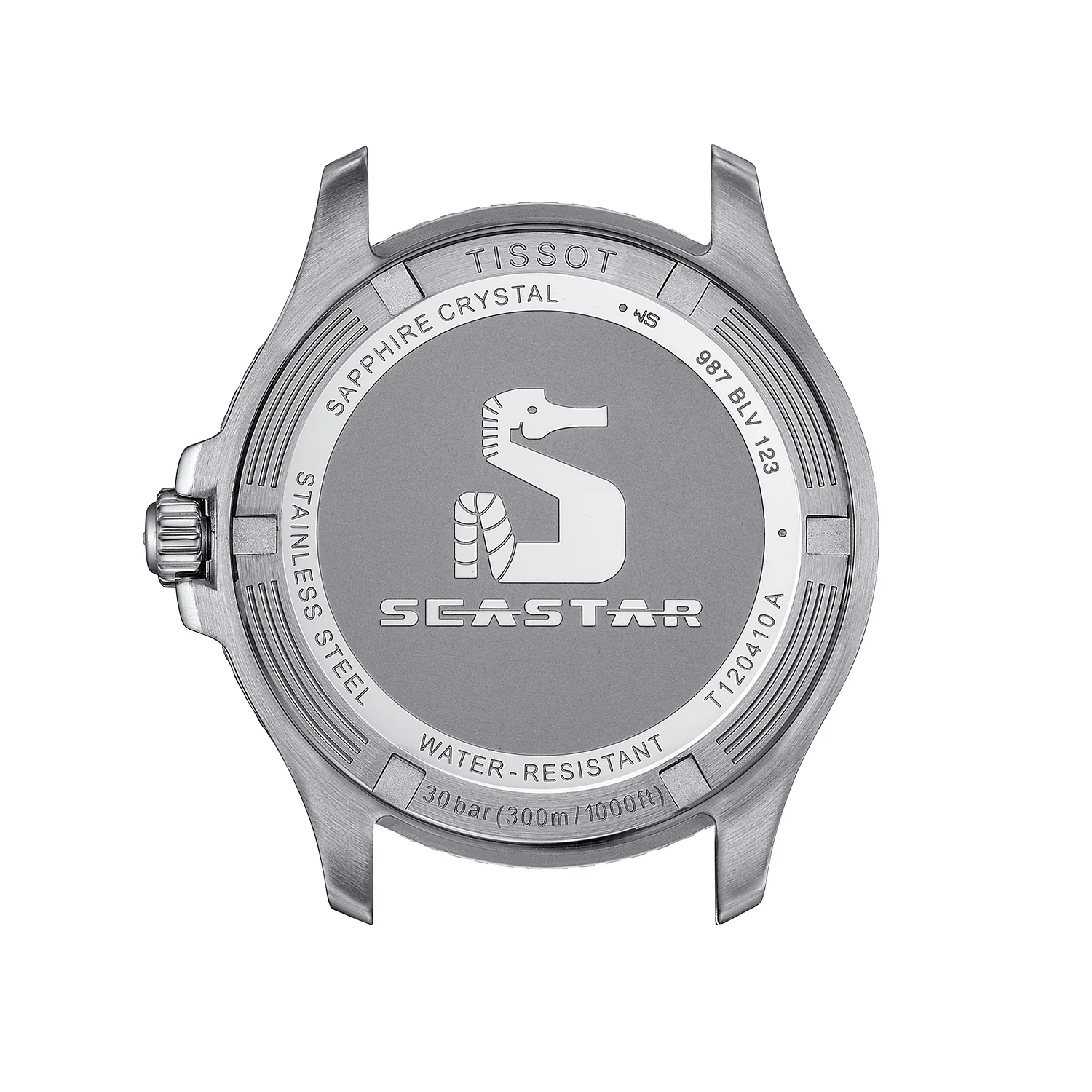 Tissot - Seastar 1000 m. blå skive, 40 mm - T1204101104100 - Image 3