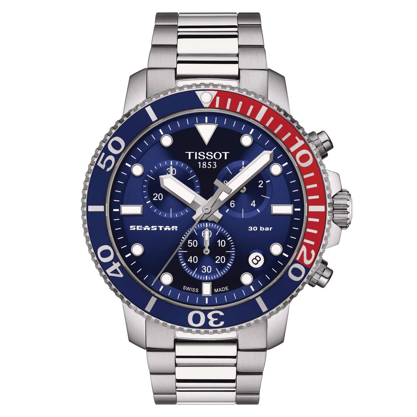 Tissot - Seastar 1000 Quartz Chronograph Herreur, 45 mm - T1204171104103