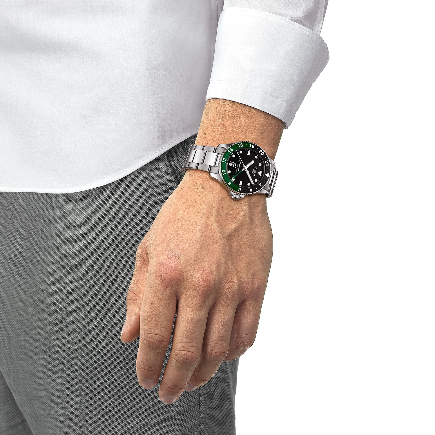 Tissot - Seastar 1000 Quartz GMT ur, 40 mm - T1208521105100 - Image 2