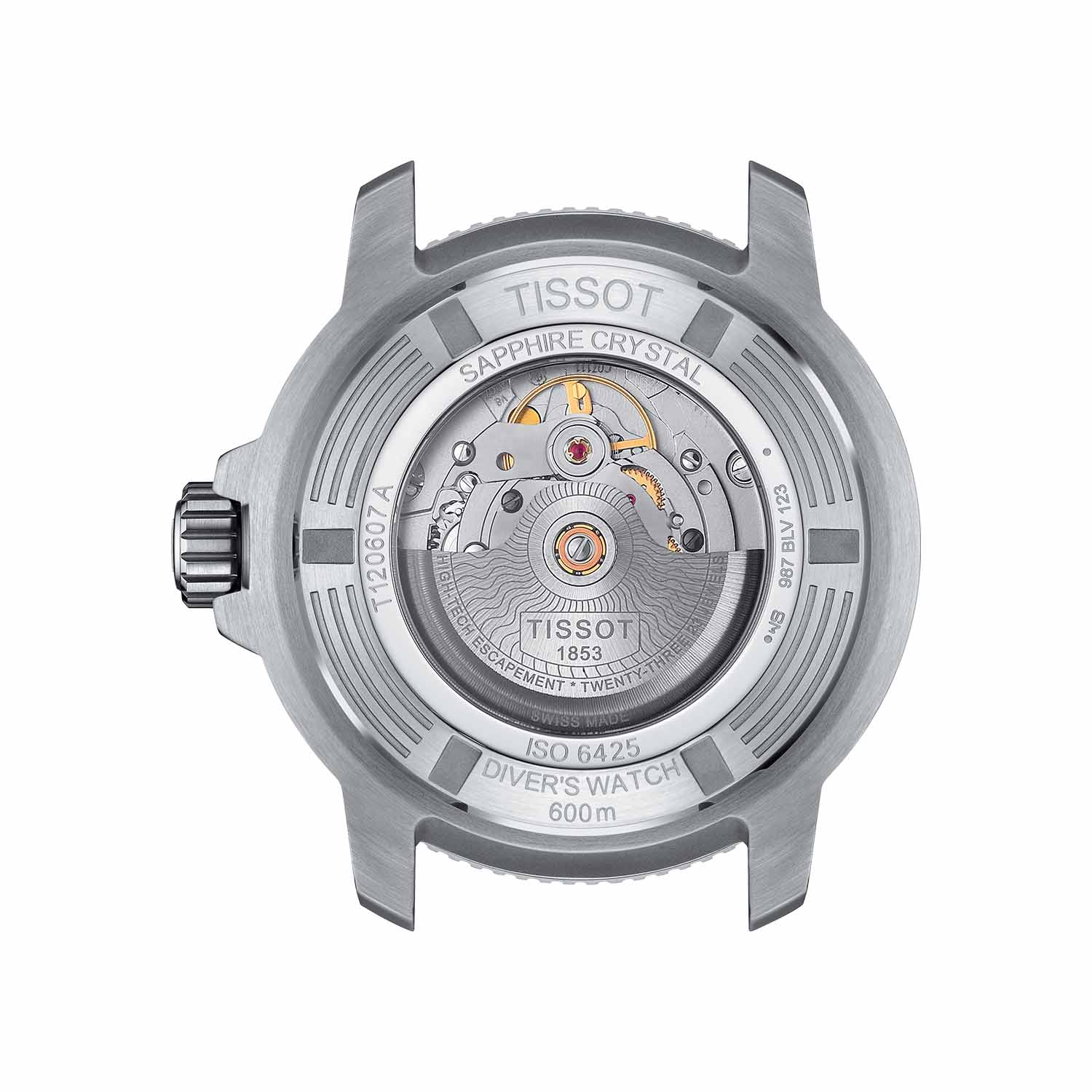 Tissot - Seastar 2000 Professional Powermatic 80 blå/sort, 46mm - T1206071104101 - Image 3