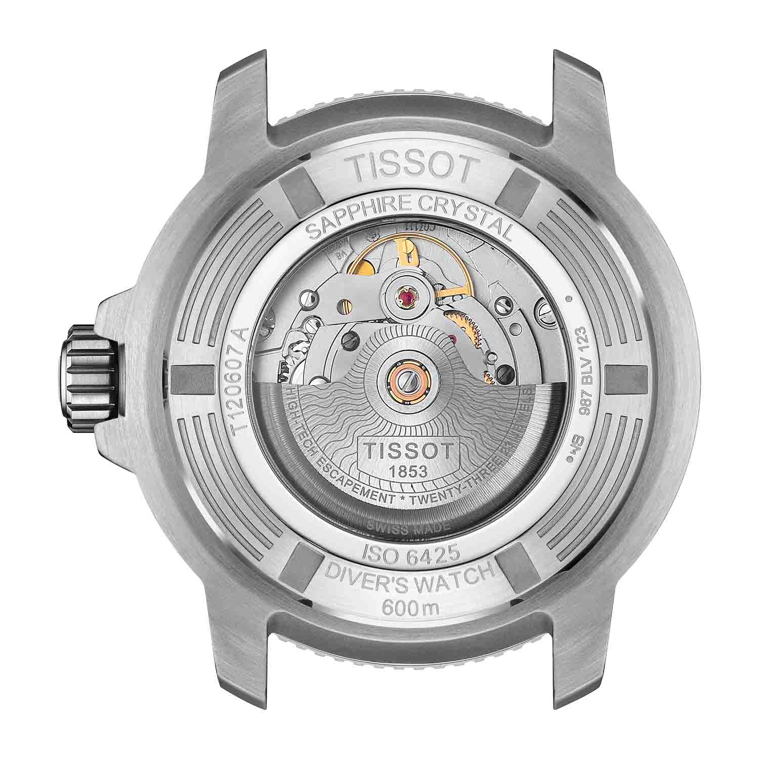 Tissot - Seastar 2000 Professional Powermatic 80 Herre ur, 46mm - T1206071744100 - Image 3