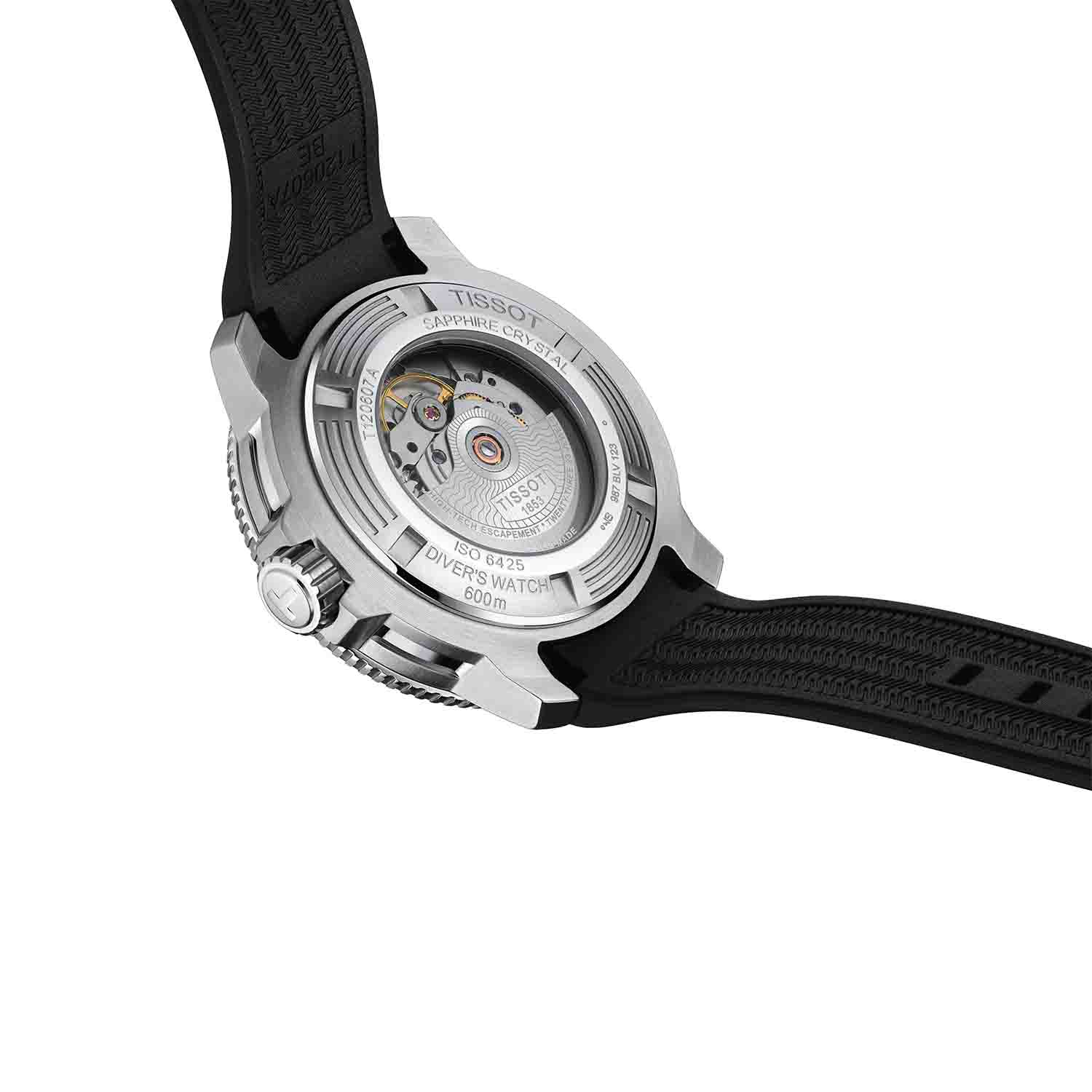 Tissot - Seastar 2000 Professional Powermatic 80 Herre ur, 46mm - T1206071744100 - Image 6