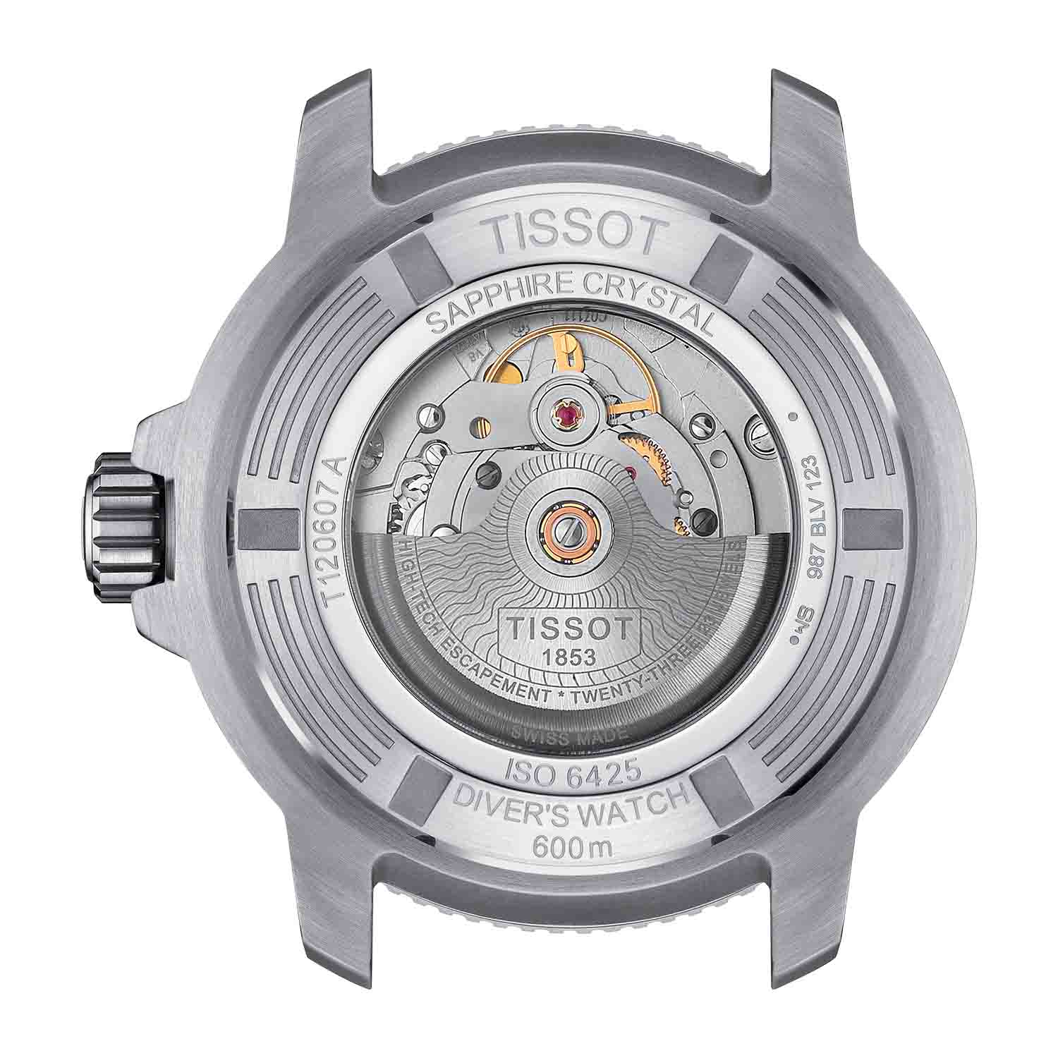 Tissot - Seastar 2000 Proffessional Powermatic 80 sort, 46mm - T1206071744101 - Image 3