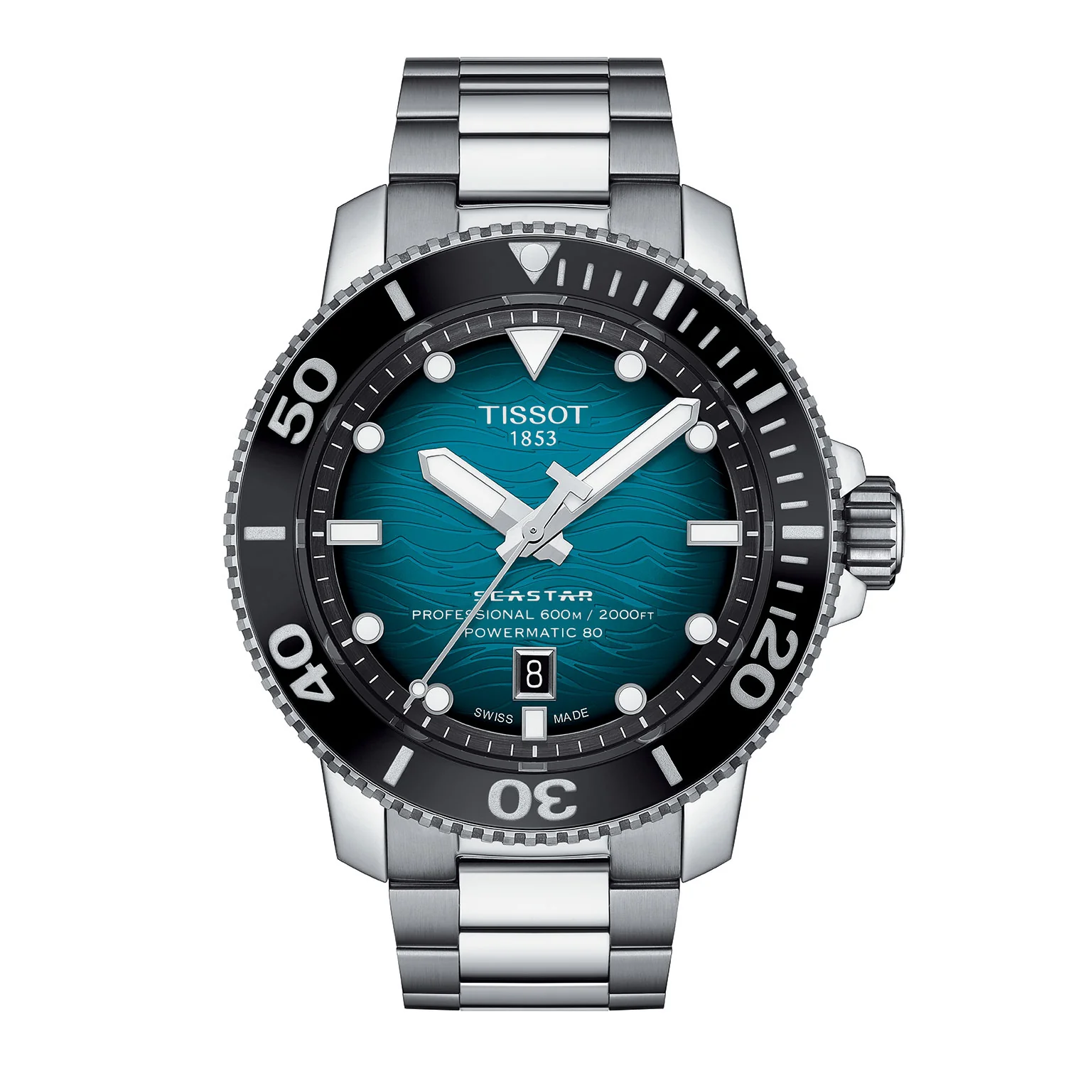 Tissot - Seastar Automatic ur, 46 mm - T1206071104100