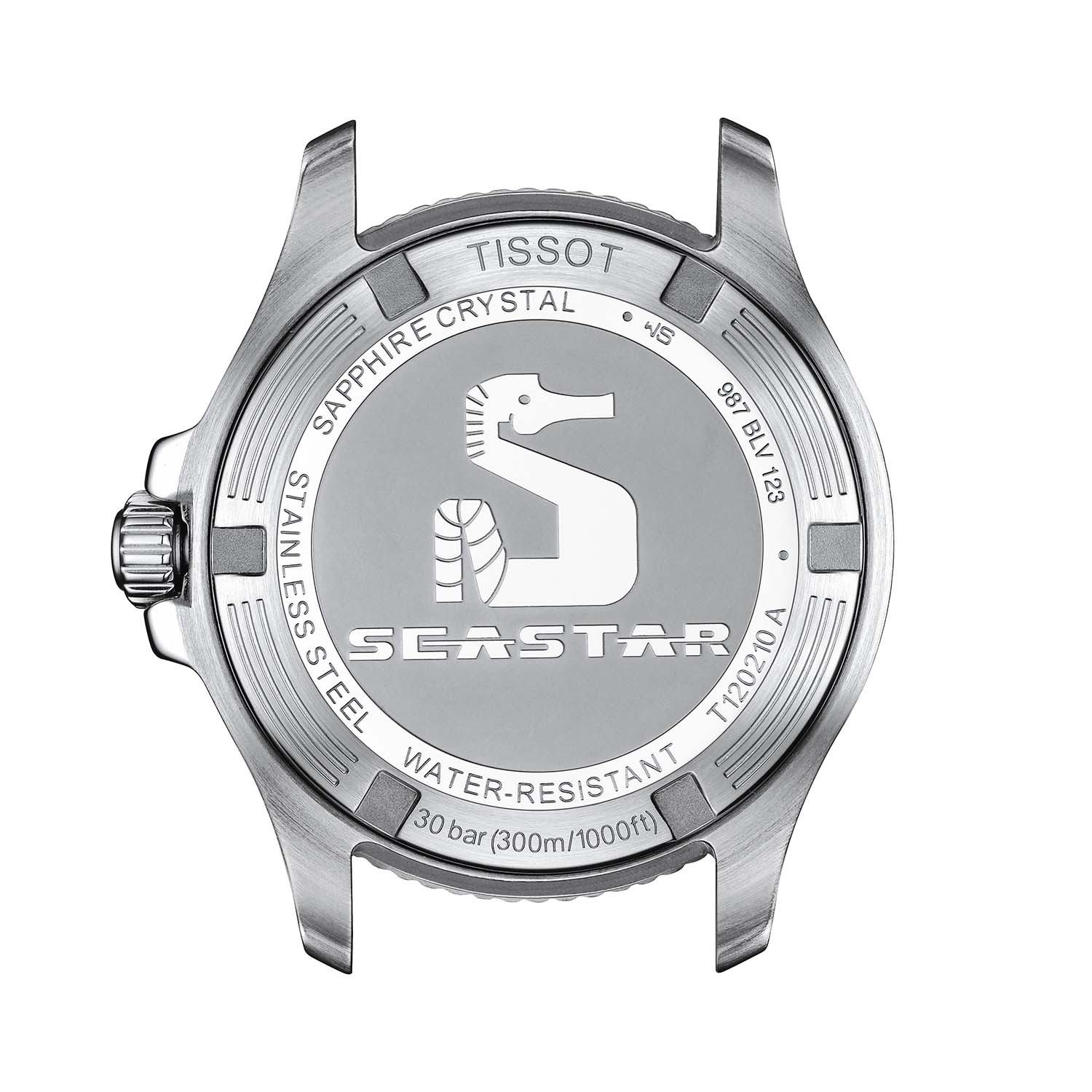 Tissot - Seastar bicolor ur sort, 36mm - T1202102205100 - Image 3