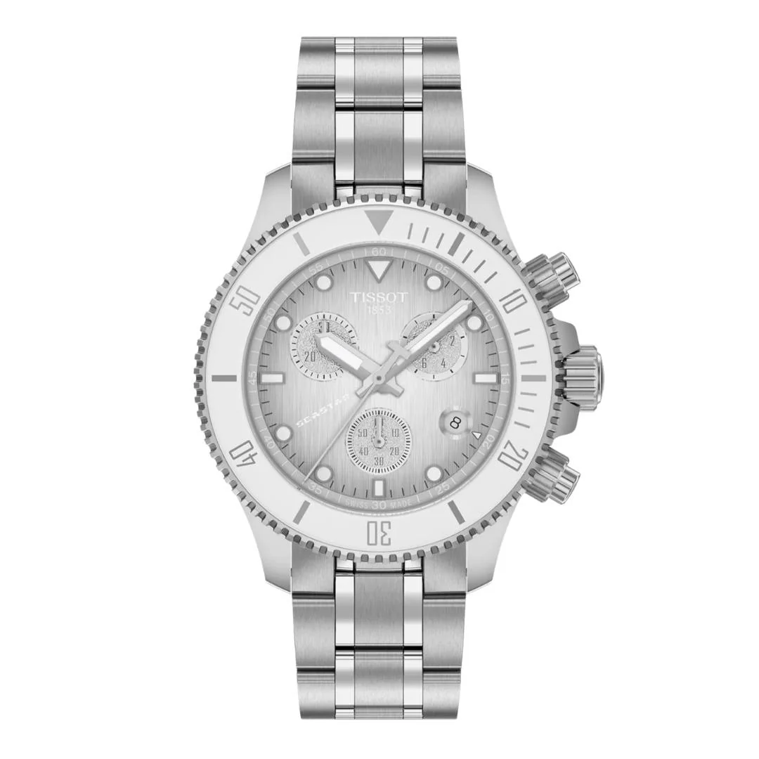 Tissot - Seastar m. grå urskive, 38 mm - T1202171101100