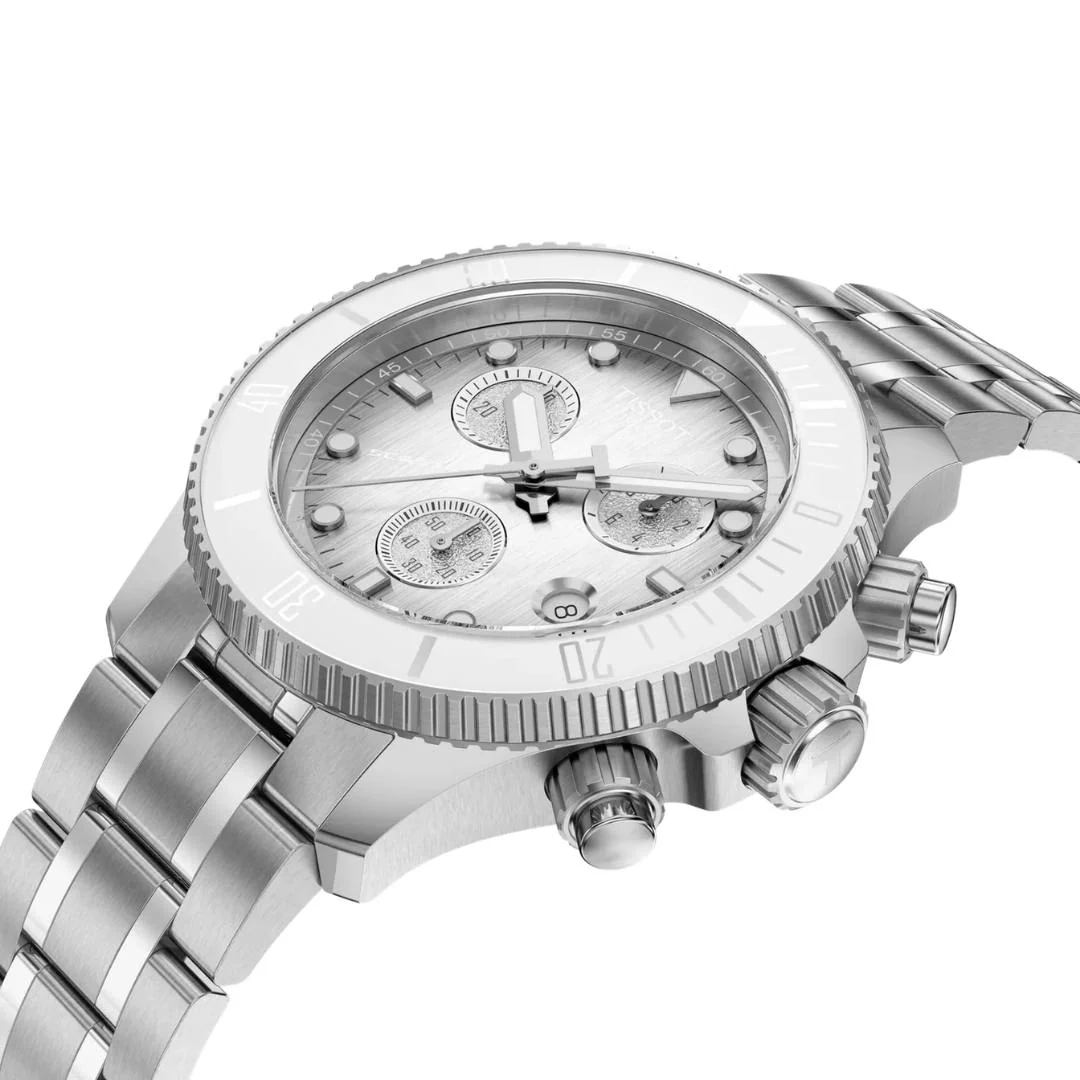 Tissot - Seastar m. grå urskive, 38 mm - T1202171101100 - Image 2
