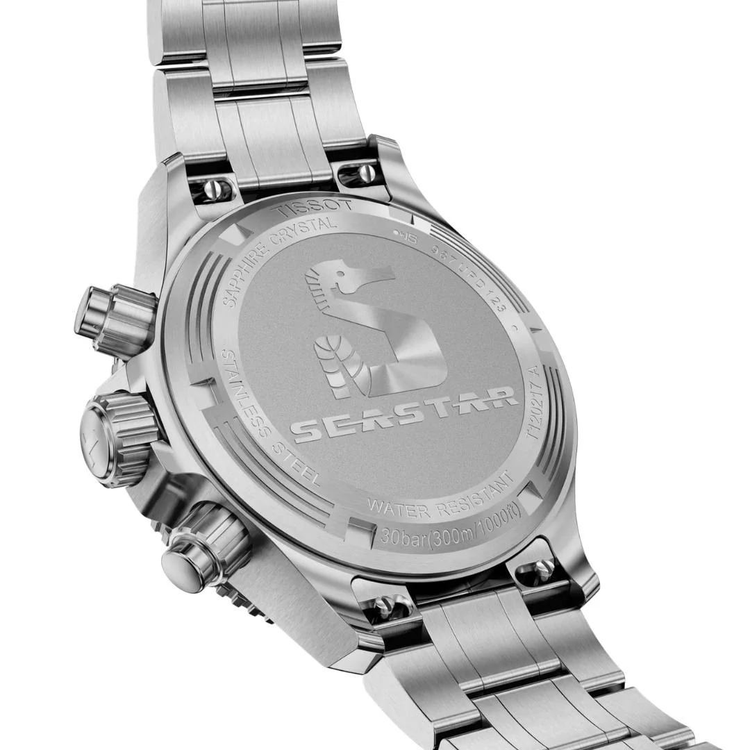 Tissot - Seastar m. grå urskive, 38 mm - T1202171101100 - Image 3