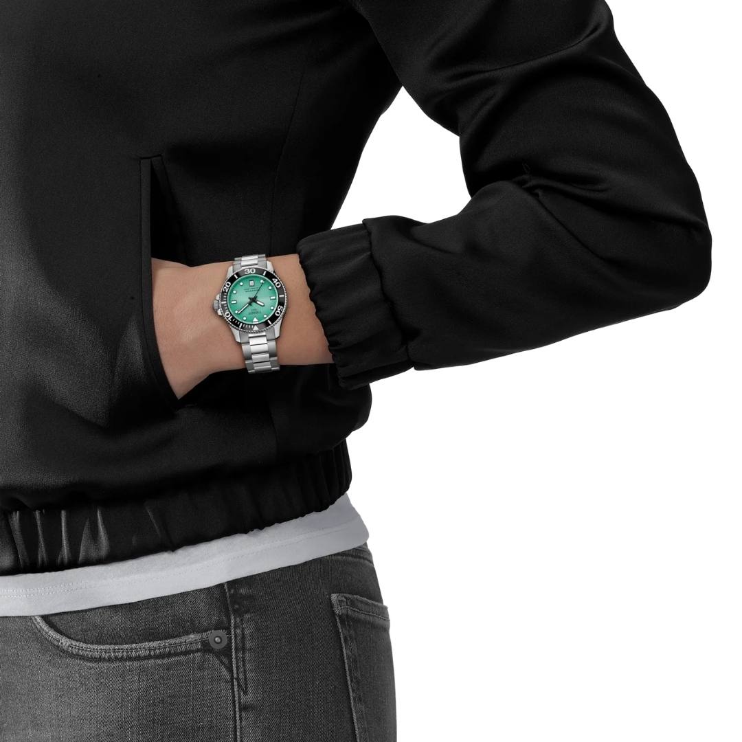 Tissot - Seastar m. turkis urskive, 36 mm - T1202101109100 - Image 2