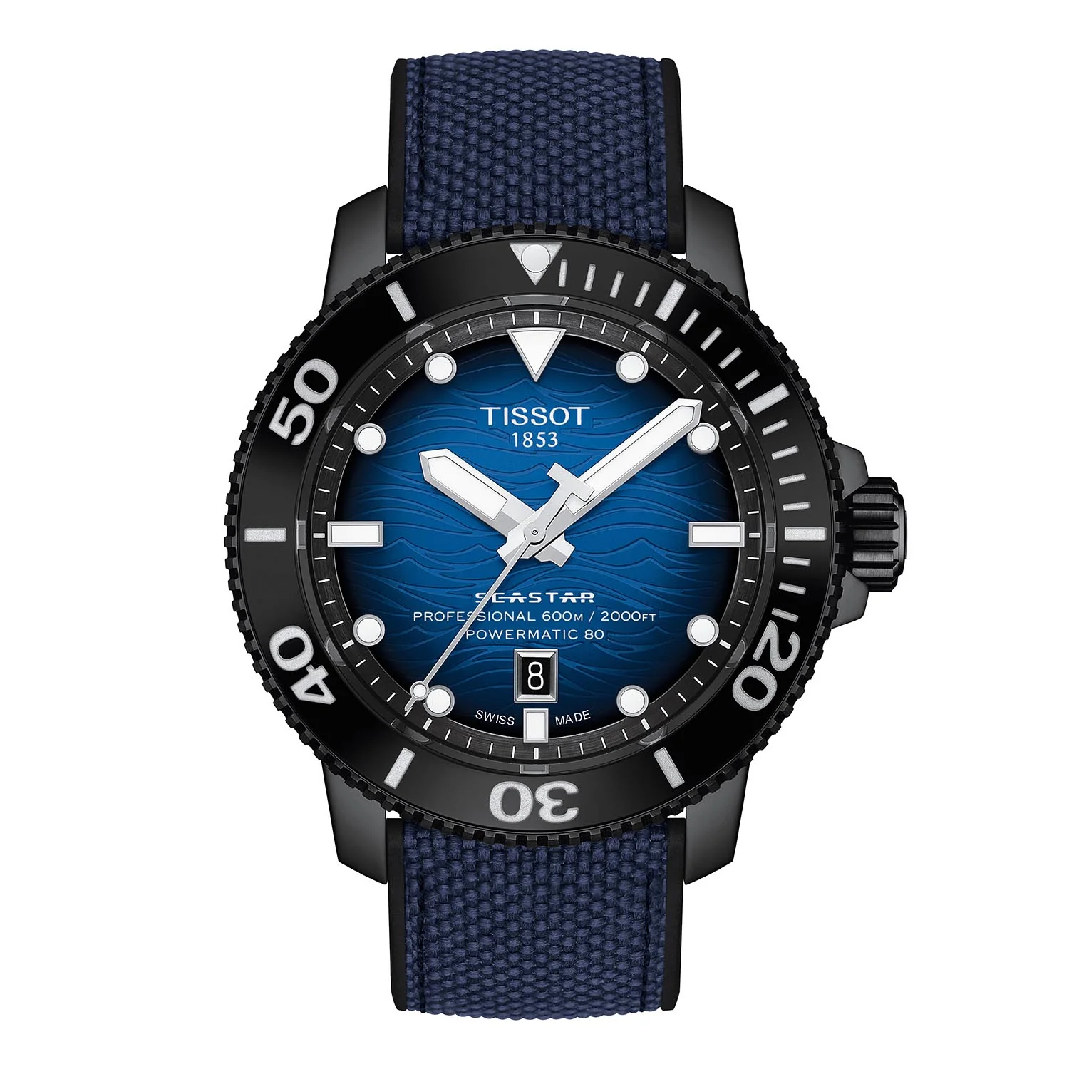 Tissot - Seastar Powermatic 80 ur, 46 mm - T1206073704100