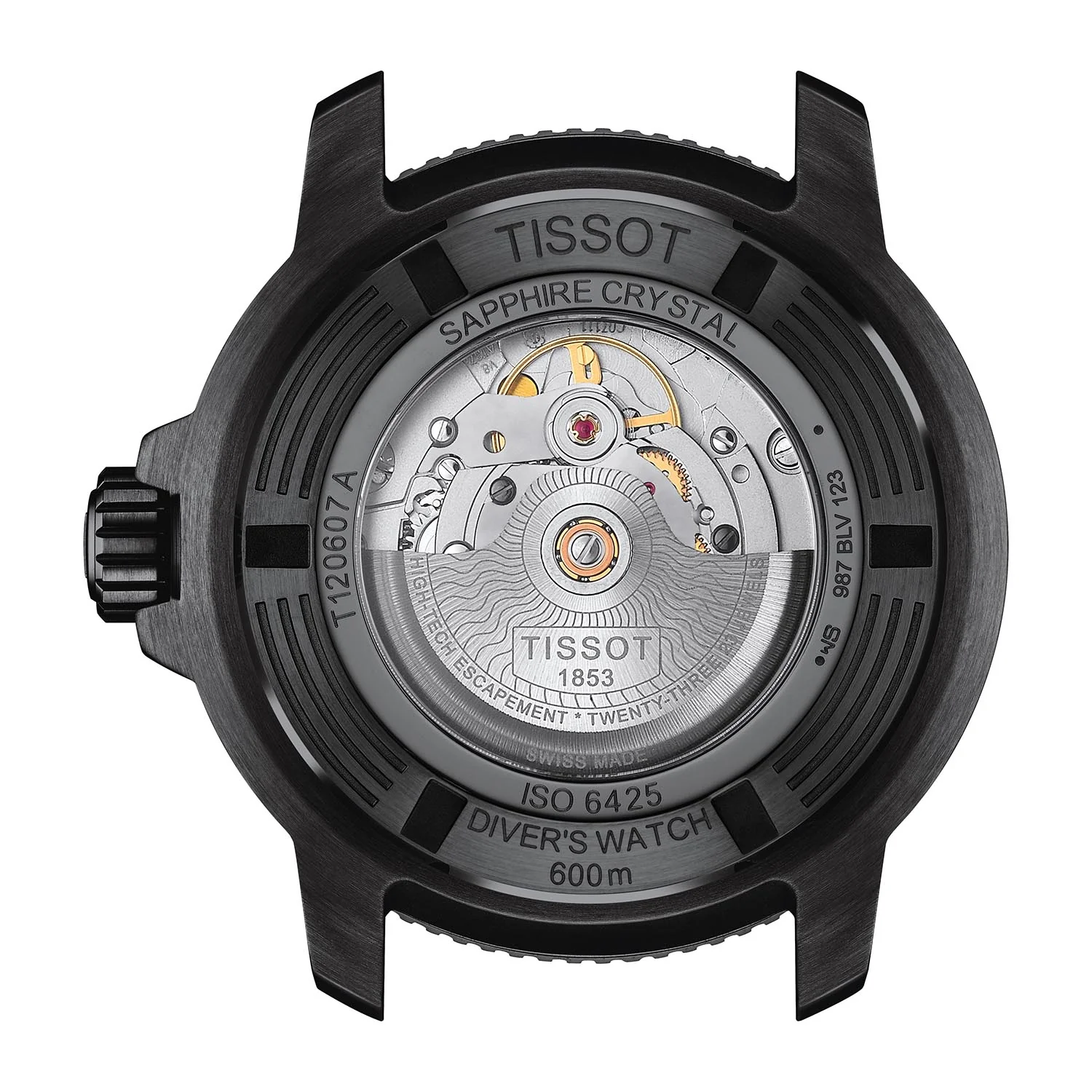 Tissot - Seastar Powermatic 80 ur, 46 mm - T1206073704100 - Image 4