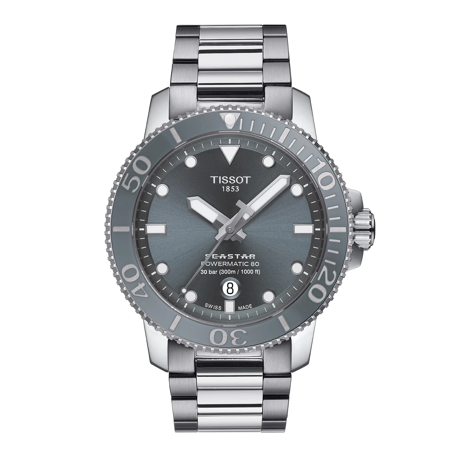 Tissot - Seastar ur, 43 mm - T1204071108101