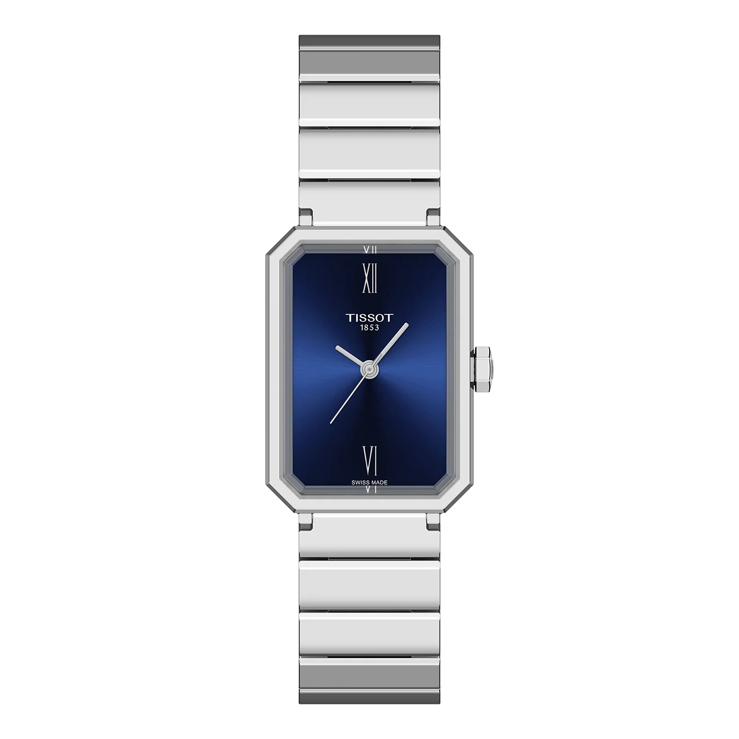 Tissot - SRV ur m. blå urskive, 30x22 mm - T1601101104300