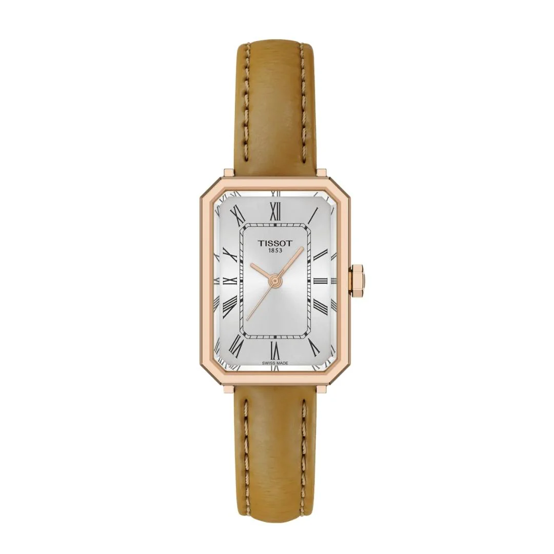 Tissot - SRV ur m. sølv skive, 30 mm - T1601103603300