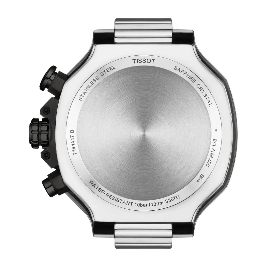 Tissot - T-RACE m. blå urskive, 45 mm - T1414172704100 - Image 3