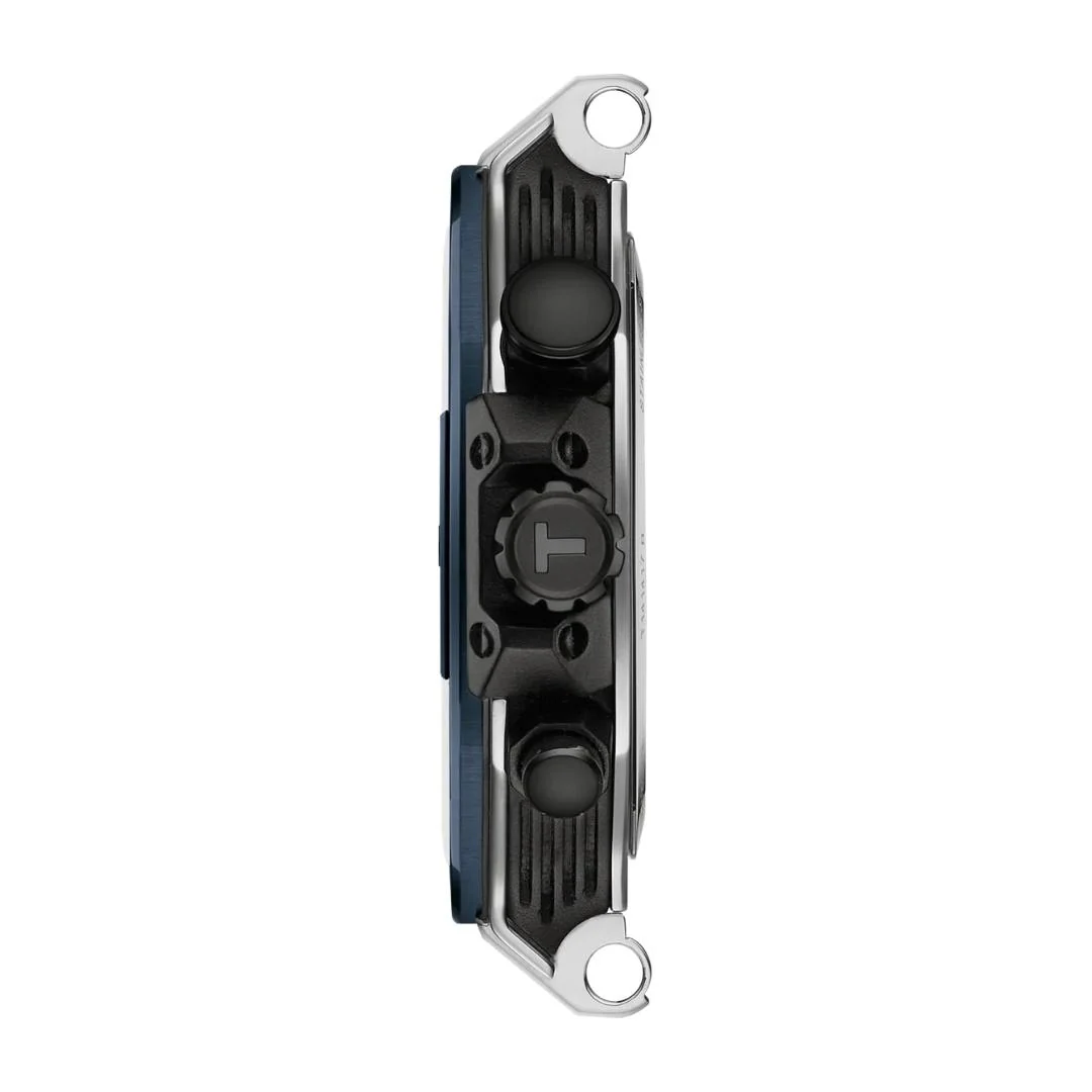 Tissot - T-RACE m. blå urskive, 45 mm - T1414172704100 - Image 4