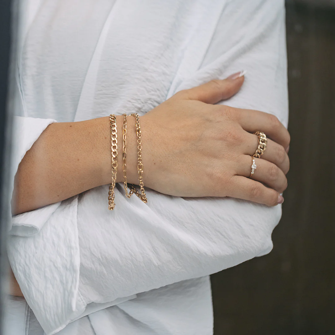 Vibholm GULD - Ærte armbånd - 8 kt. guld - Image 3